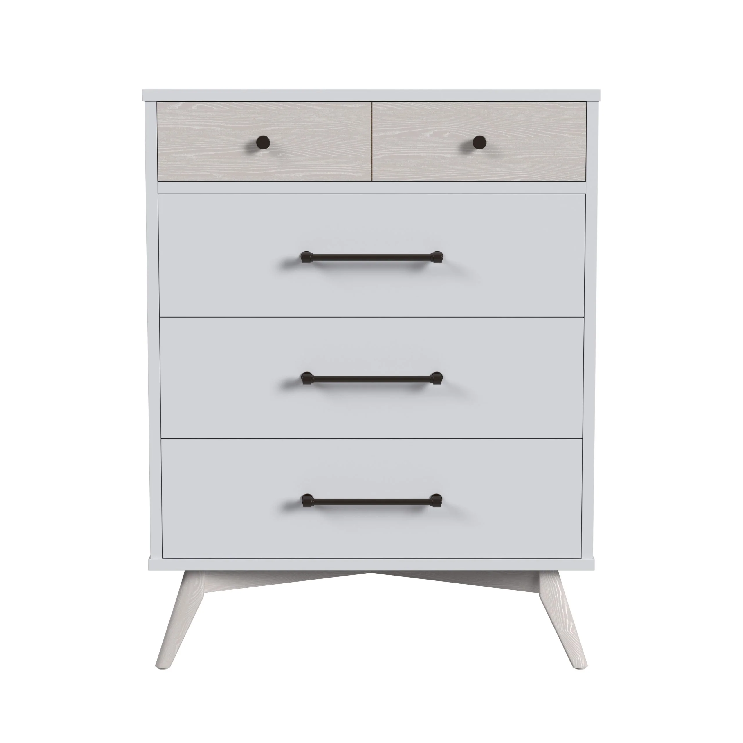 Westwood Rowan 4 Drawer Chest in Ash Linen - Image 2