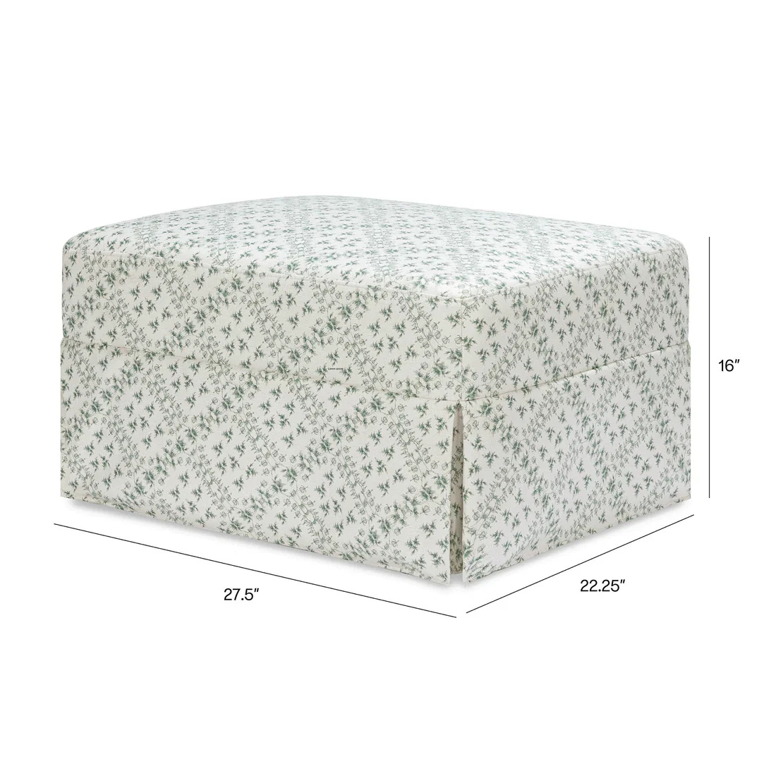 Sarah Flint x Namesake Crawford Gliding Ottoman - Image 16