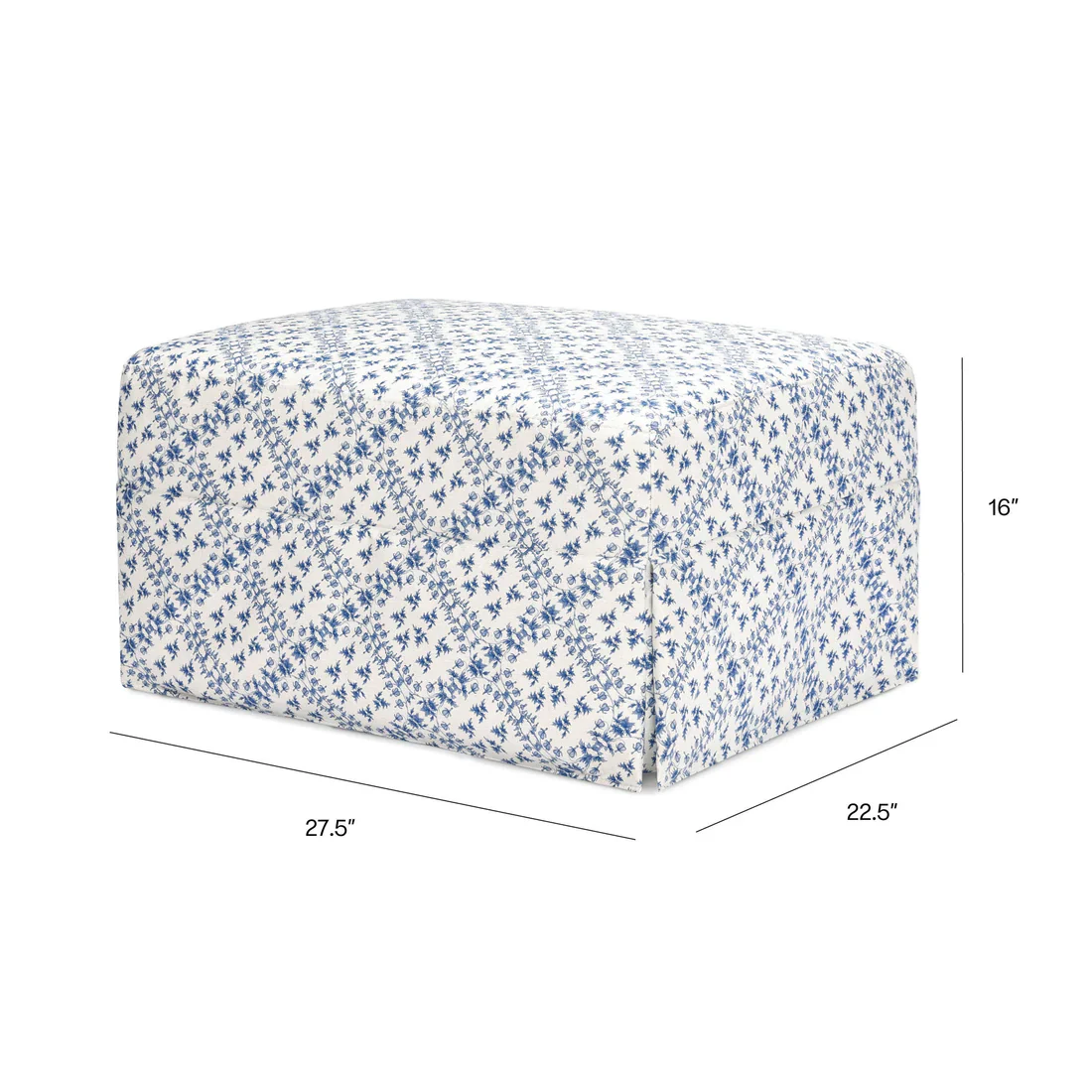 Sarah Flint x Namesake Crawford Gliding Ottoman - Image 2