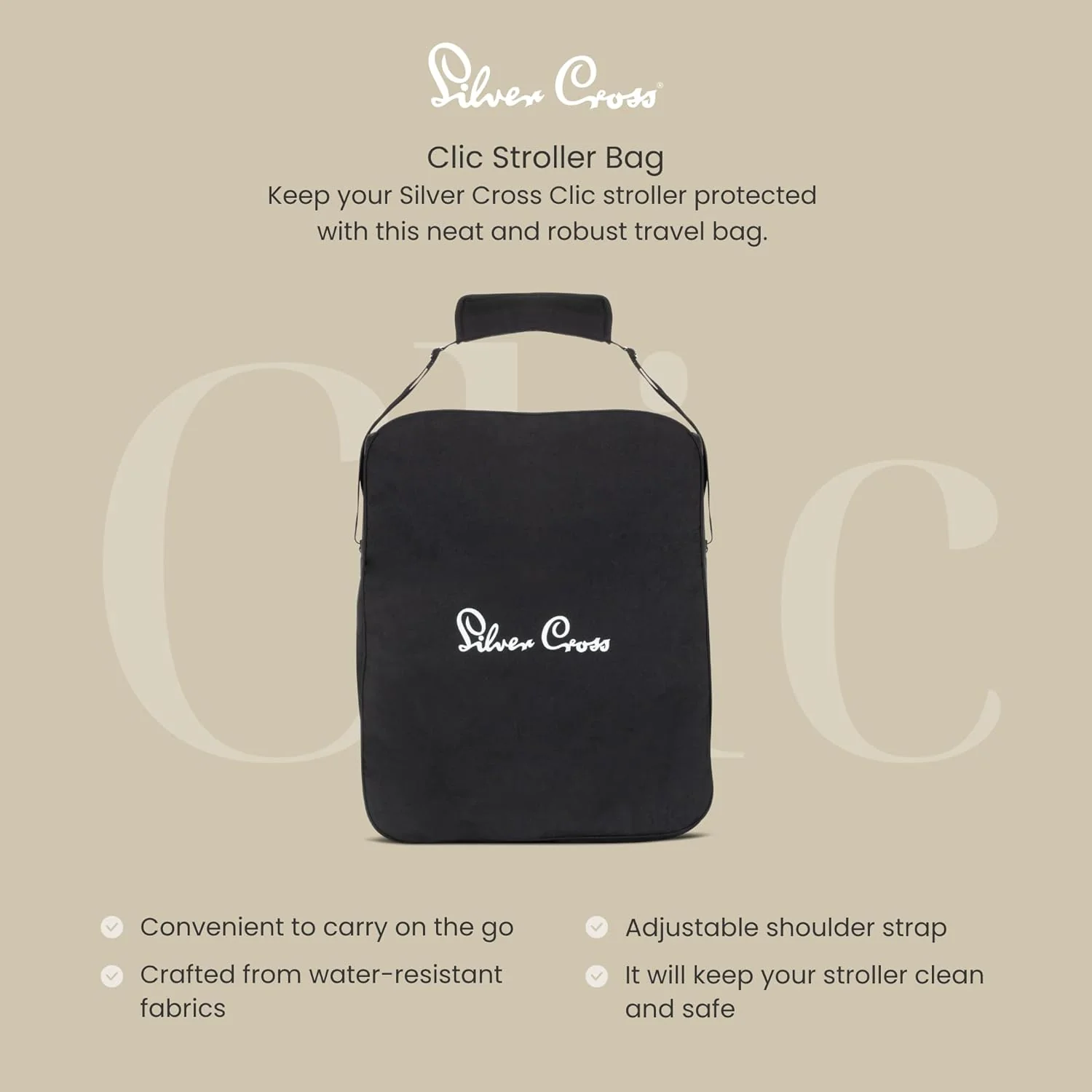 Silver Cross Clic / Nia Travel bag - Image 2