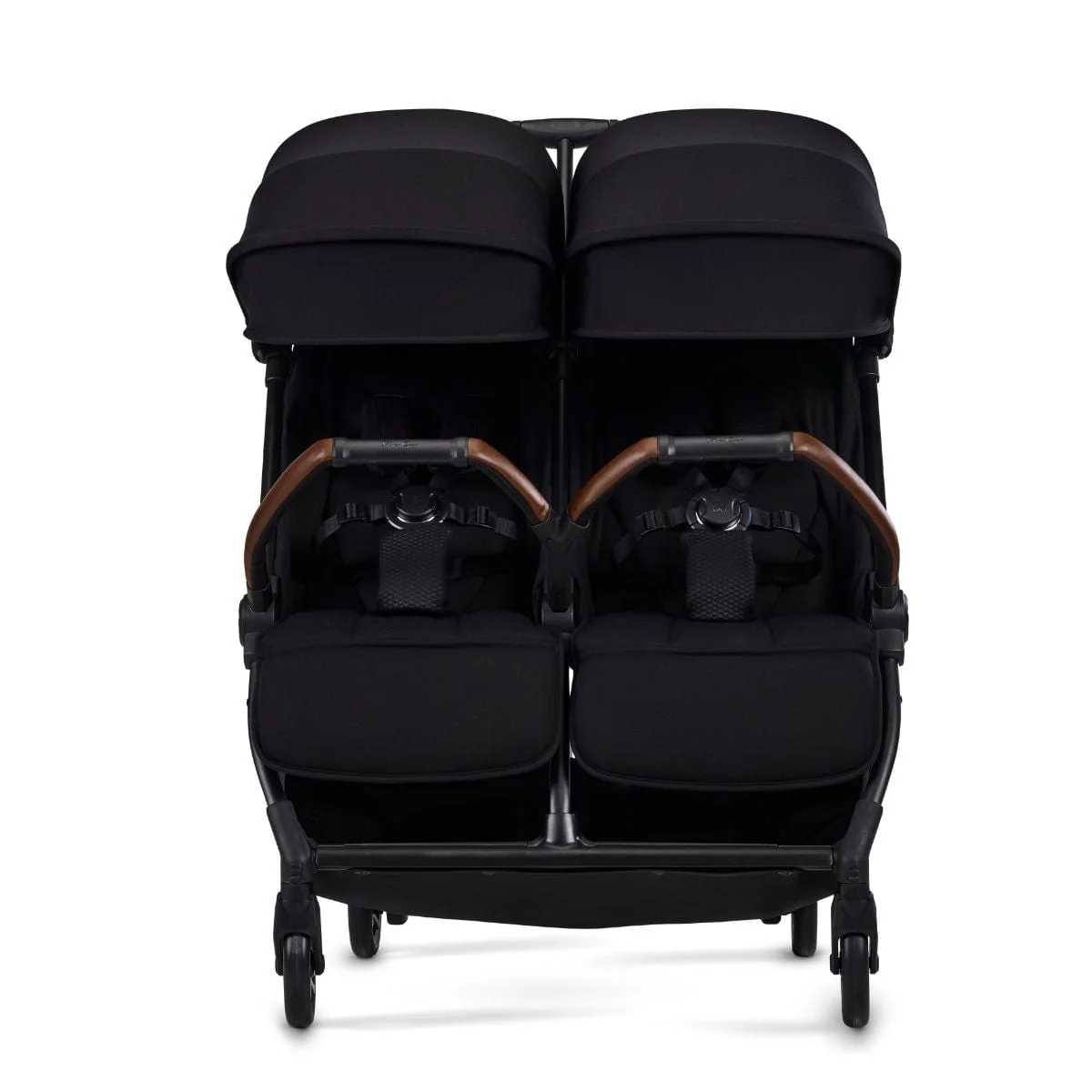 Silver Cross Jet Double Stroller - Black - Image 2