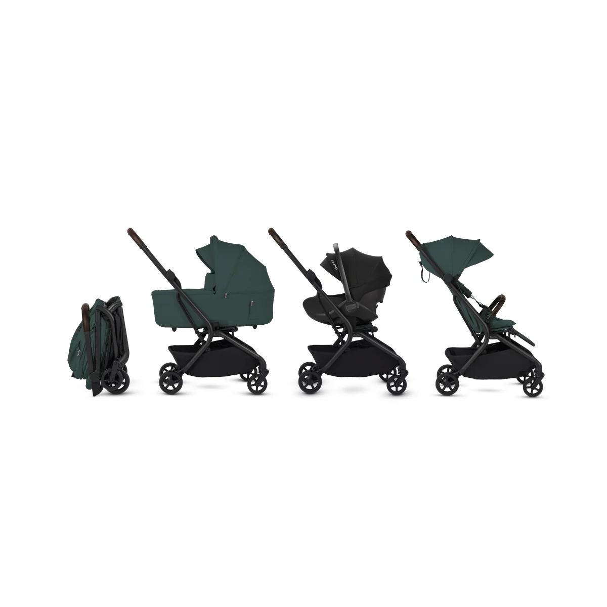 Silver Cross Nia Compact Travel Stroller and Bassinet Bundle - Image 12