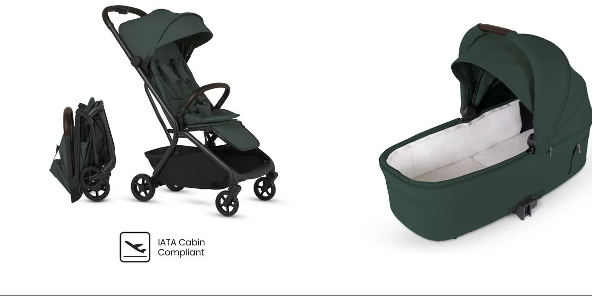Silver Cross Nia Compact Travel Stroller and Bassinet Bundle - Image 22