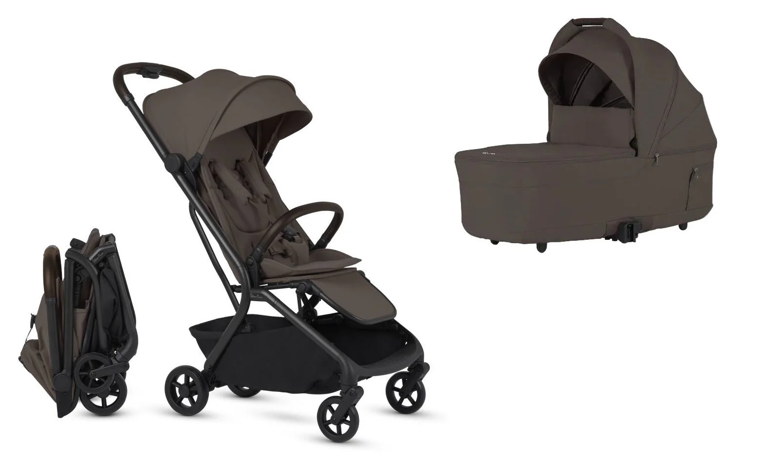 Silver Cross Nia Compact Travel Stroller and Bassinet Bundle - Image 4