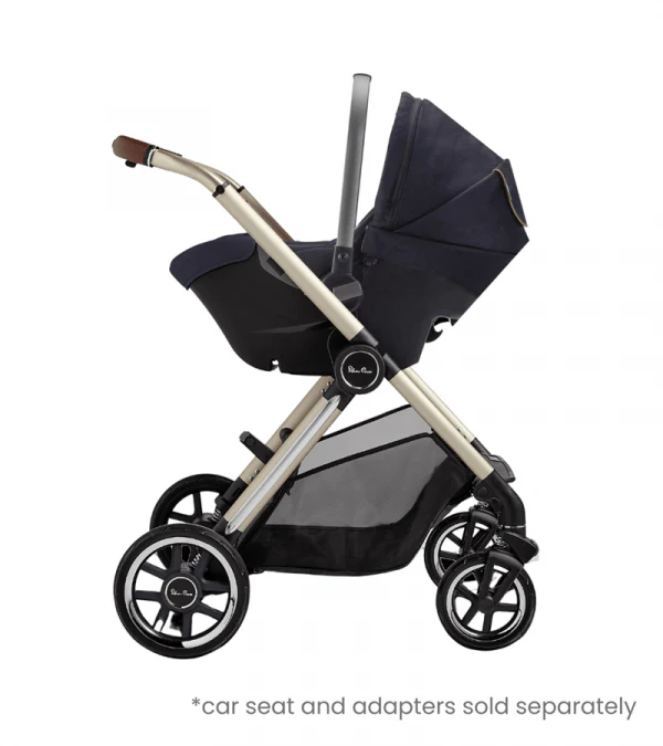 Silver Cross Reef 2 Stroller + Folding Bassinet Bundle - Image 13