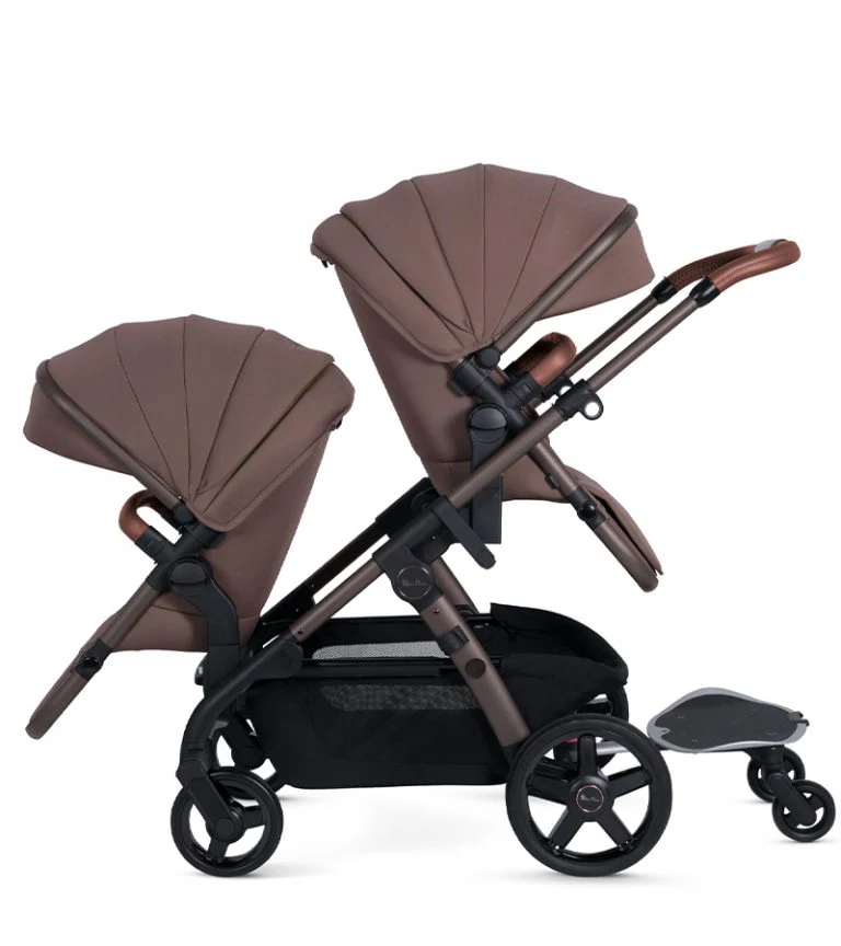 Silver Cross Wave 3 Single to Double Stroller - Image 14