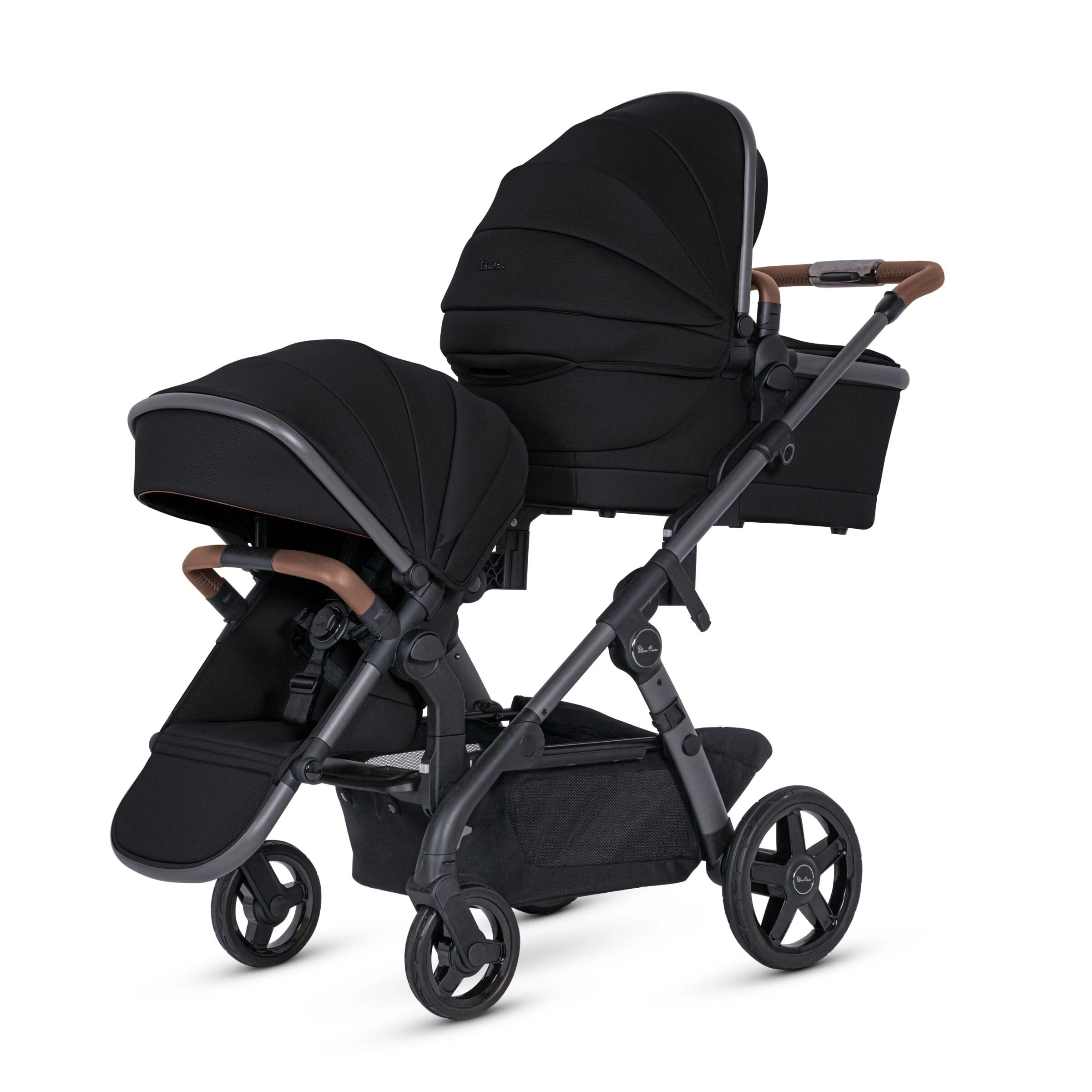 Silver Cross Wave 3 Single to Double Stroller - Image 3