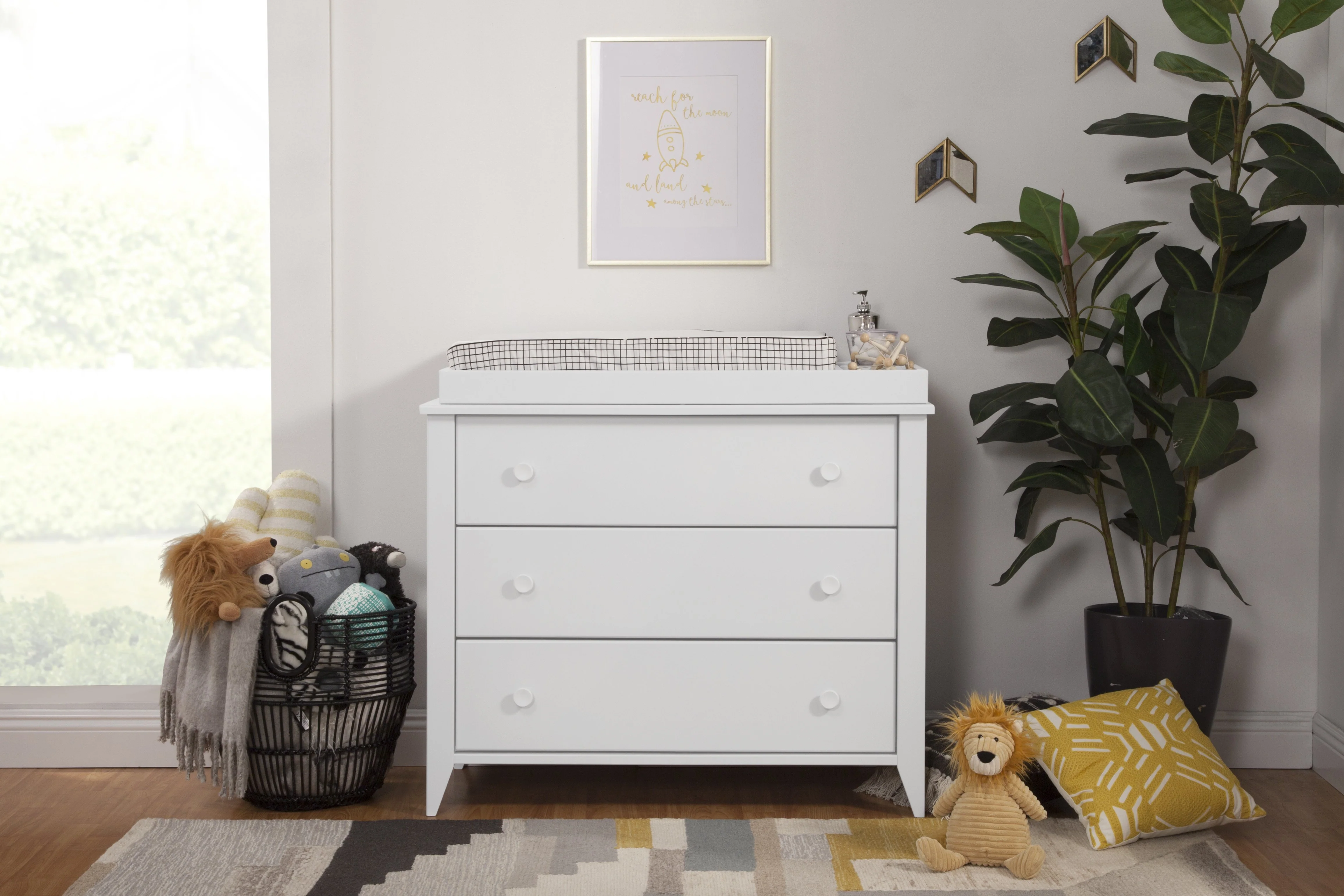 Babyletto Sprout 3 Drawer Changer Dresser with Removable Changing Tray - Image 3