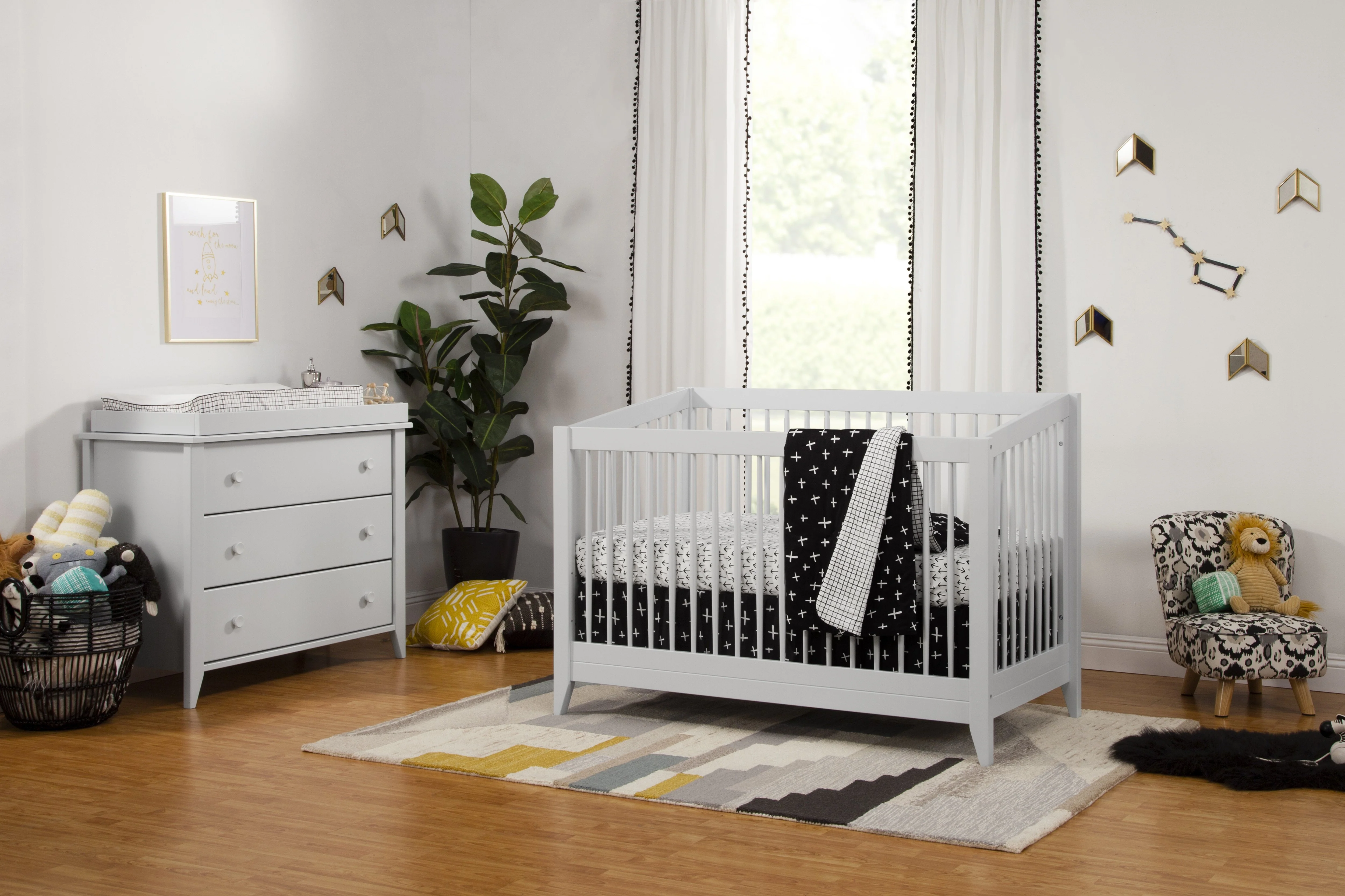 Babyletto Sprout 3 Drawer Changer Dresser with Removable Changing Tray - Image 4