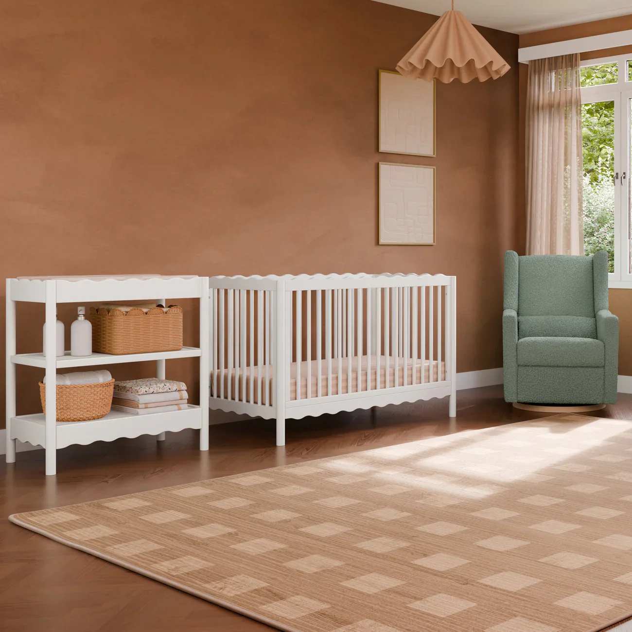 Swell 4 in 1 Convertible Crib with Toddler Bed Conversion Kit - Image 56
