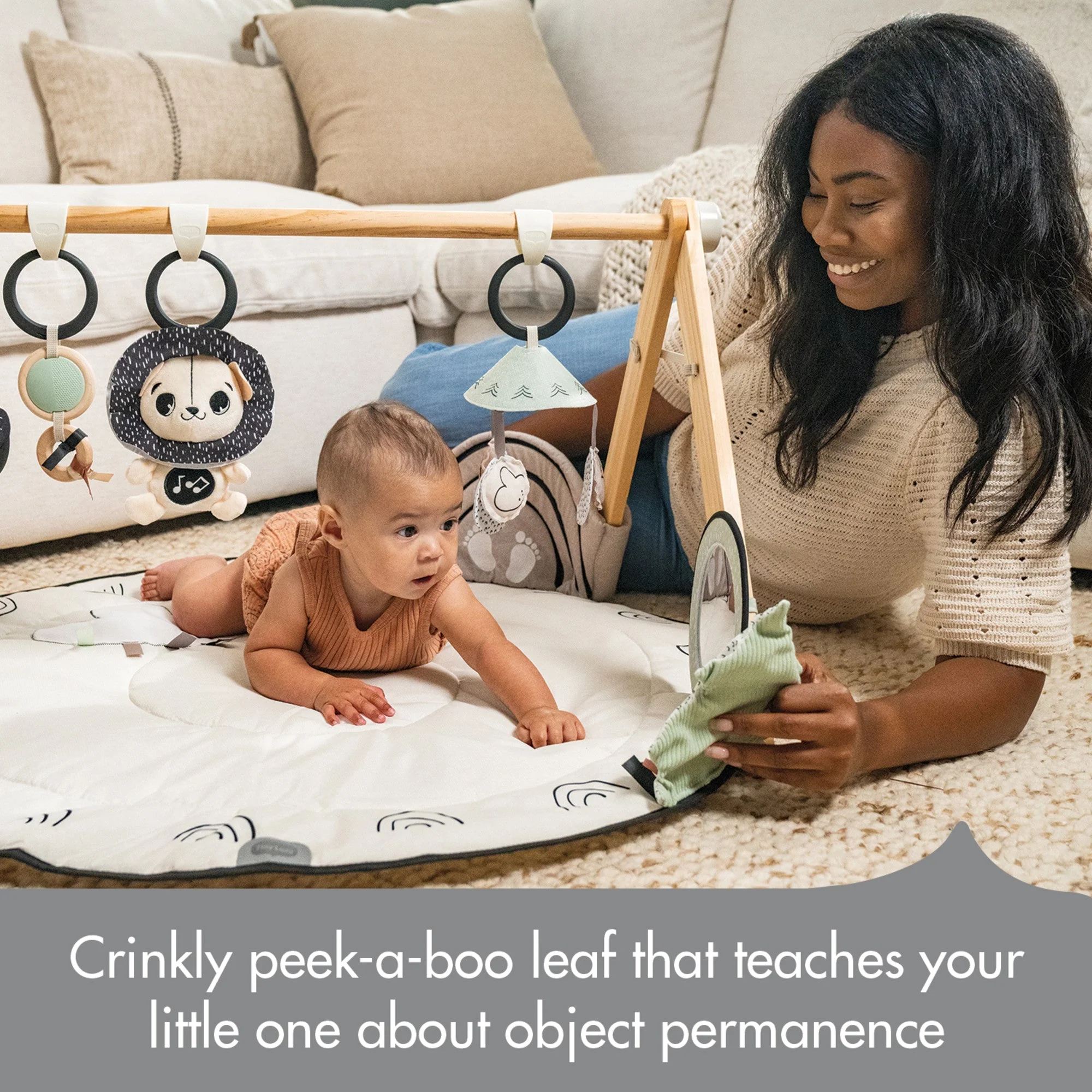 Tiny Love Black & White Décor Luxe Developmental Gymini - Image 15