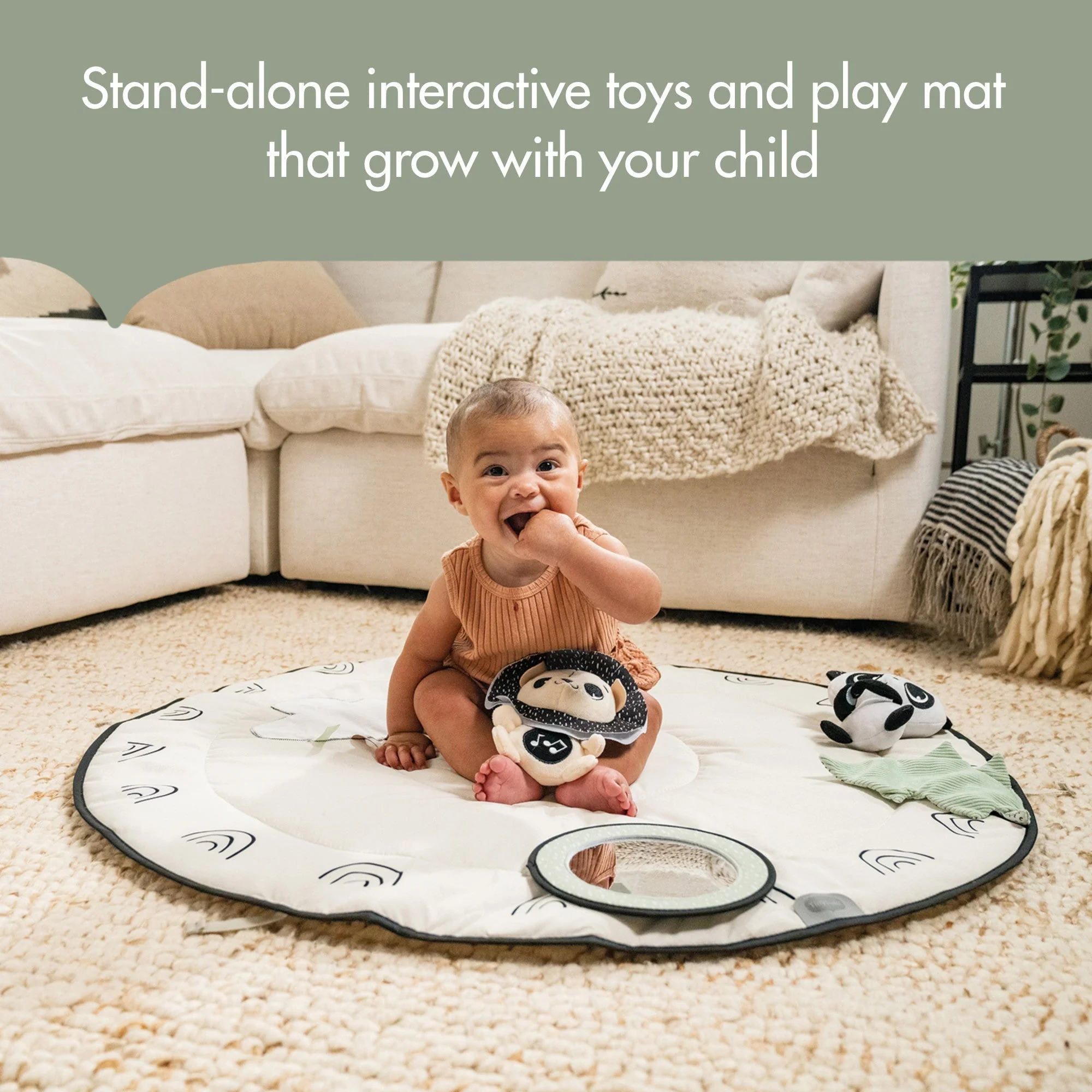 Tiny Love Black & White Décor Luxe Developmental Gymini - Image 16