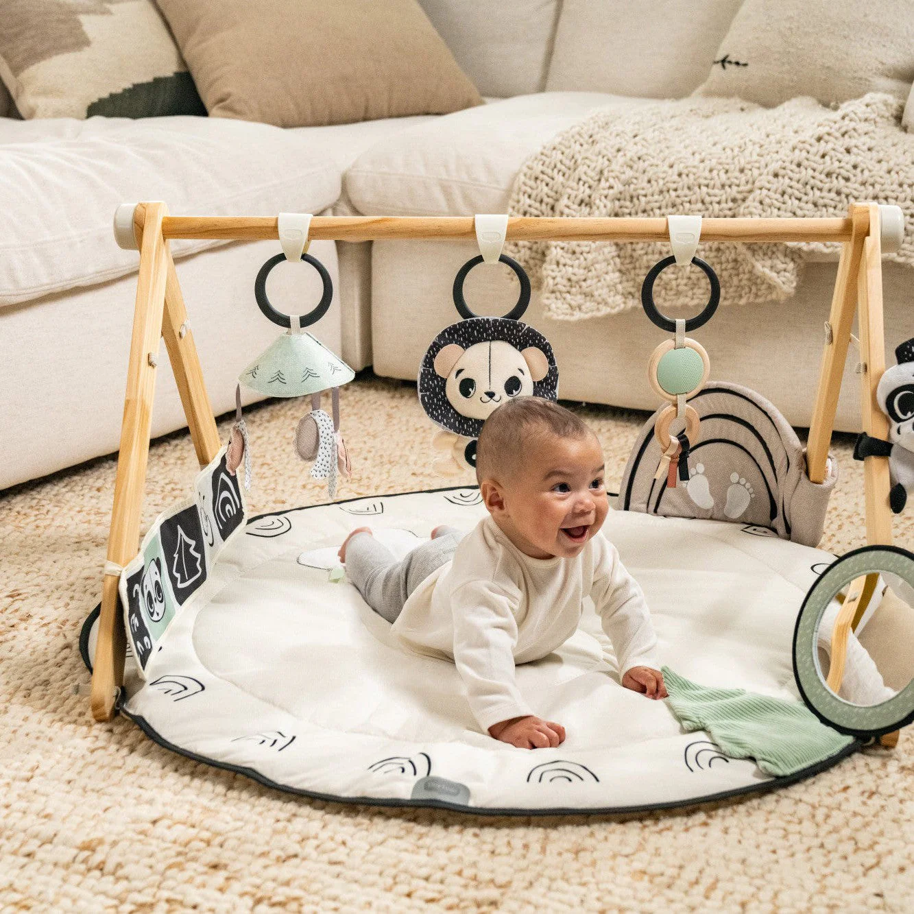 Tiny Love Black & White Décor Luxe Developmental Gymini - Image 17