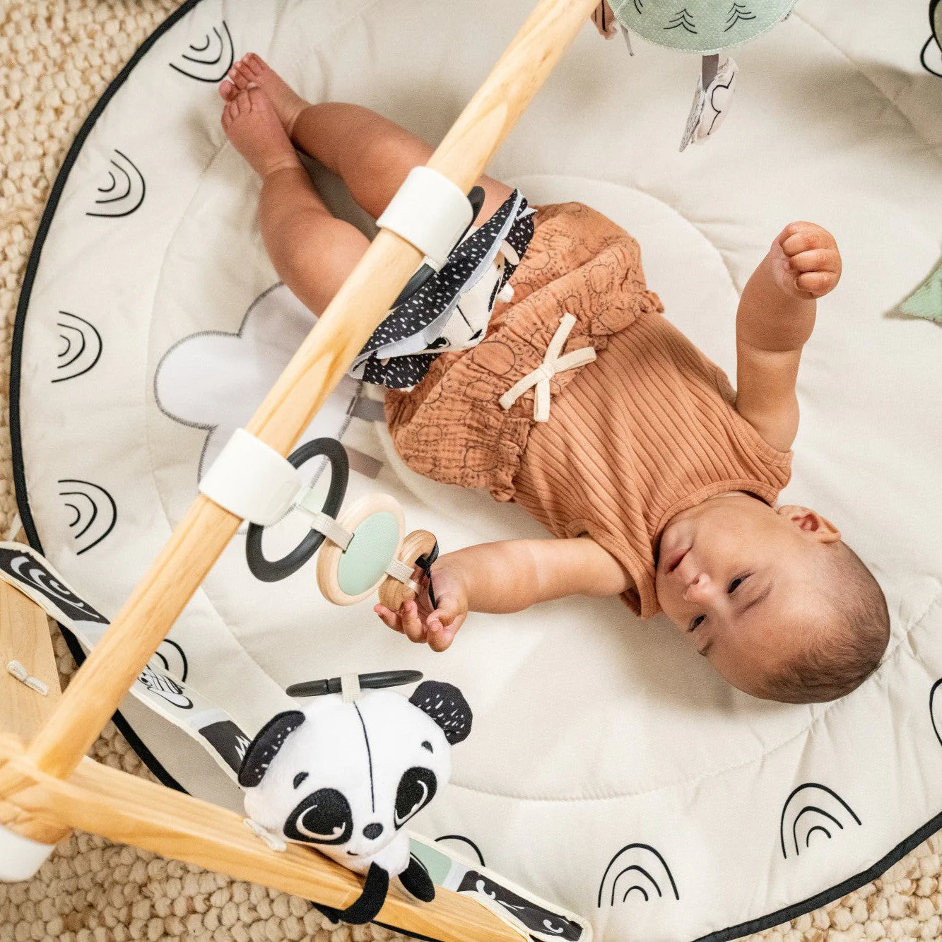Tiny Love Black & White Décor Luxe Developmental Gymini - Image 25