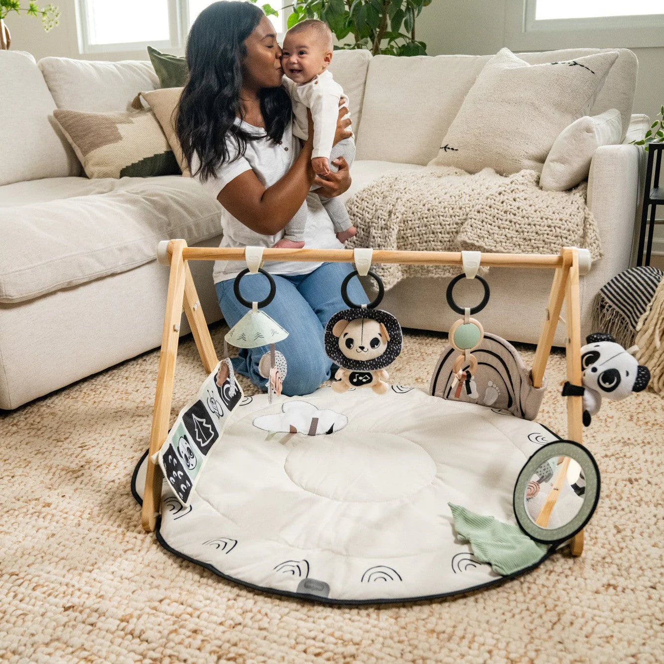 Tiny Love Black & White Décor Luxe Developmental Gymini - Image 35
