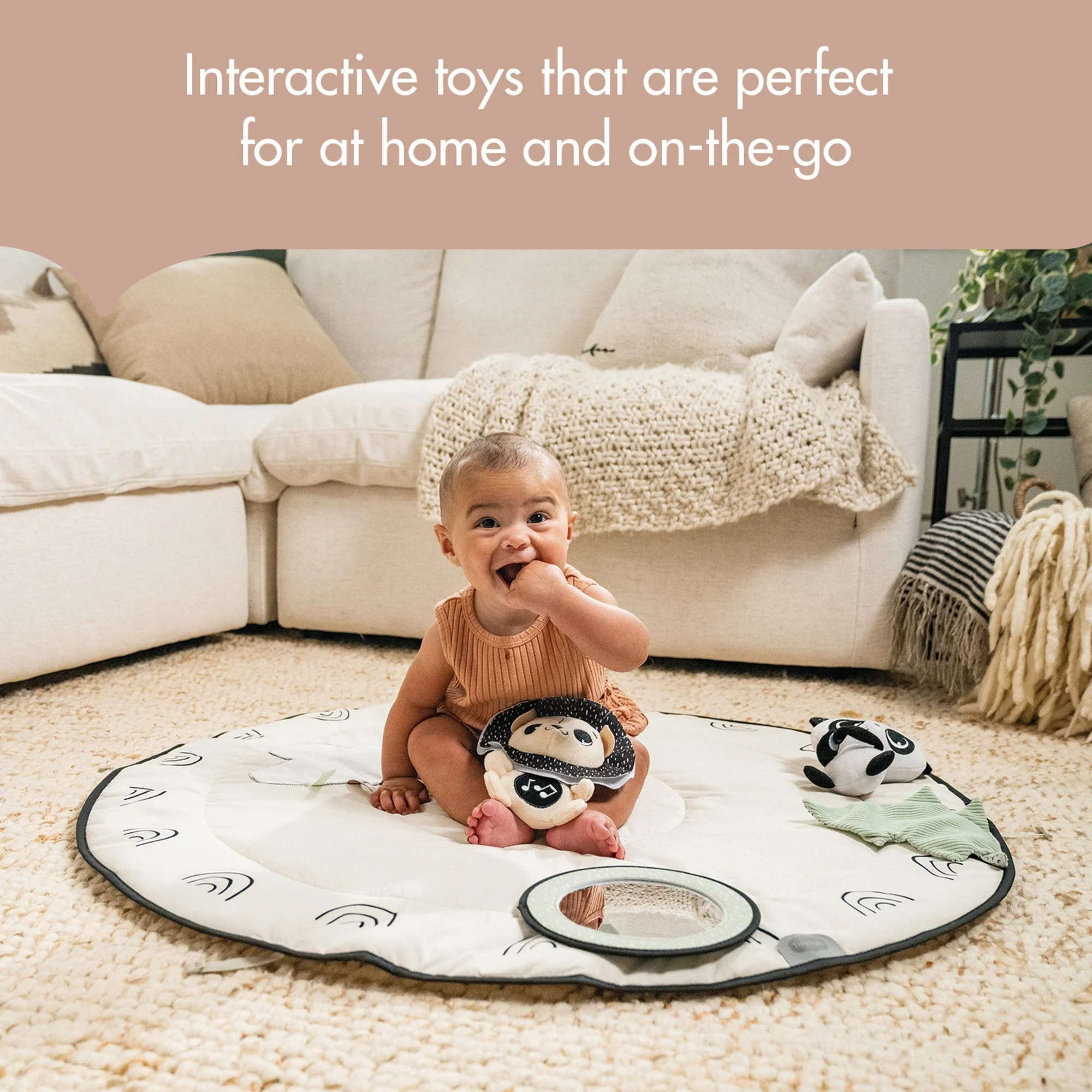 Tiny Love Black & White Décor Luxe Developmental Gymini - Image 4