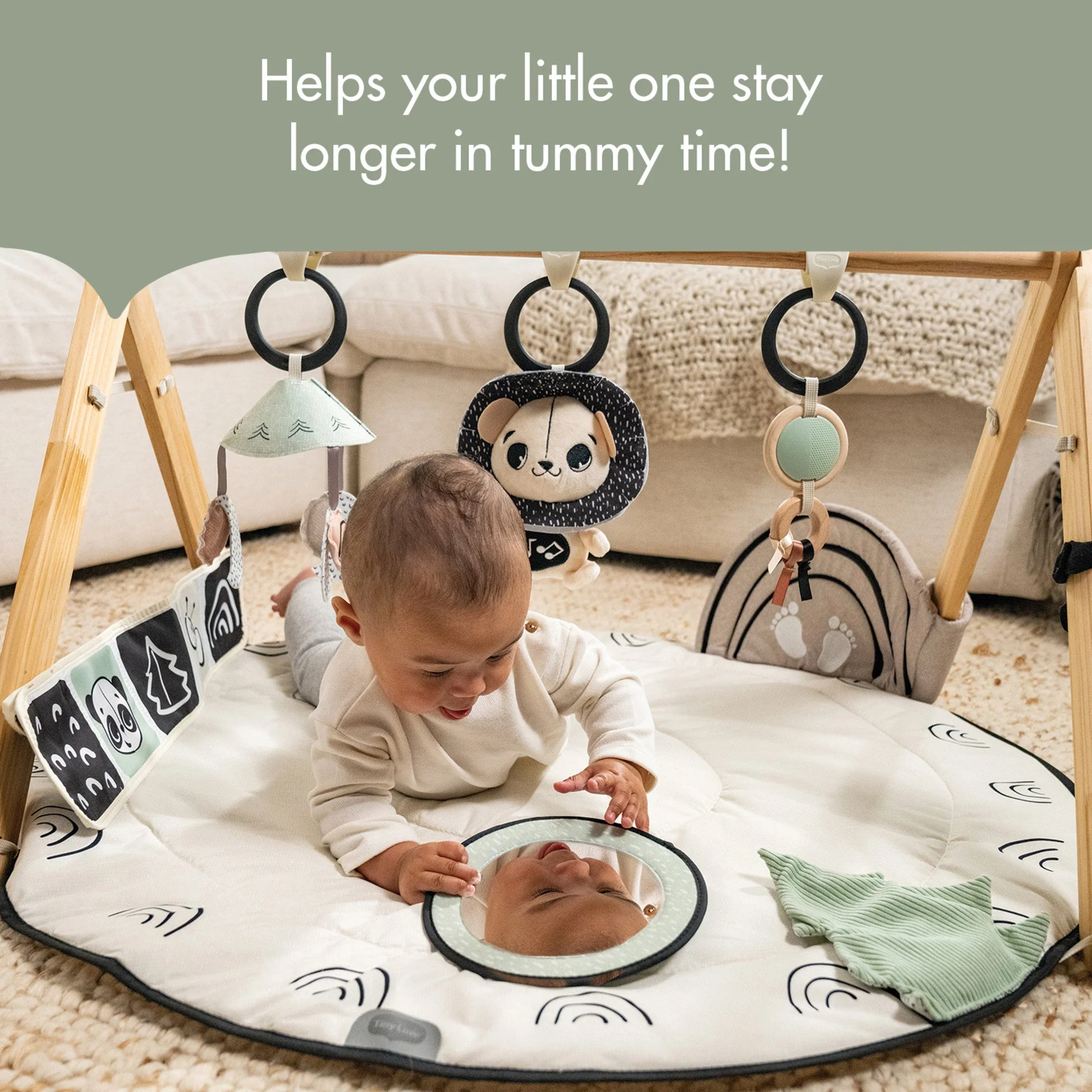 Tiny Love Black & White Décor Luxe Developmental Gymini - Image 9