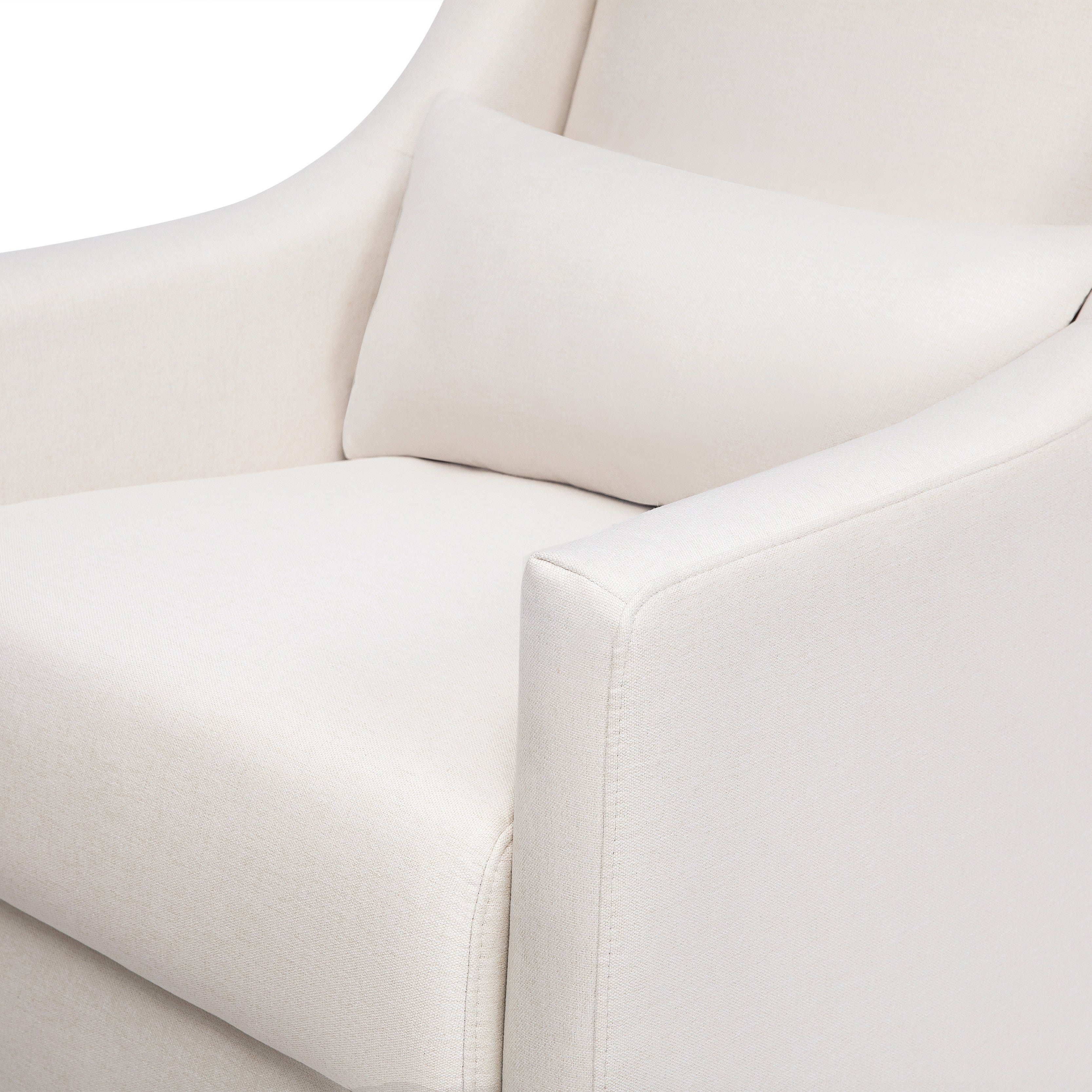 Babyletto Toco Swivel Glider and Ottoman - Performance Fabric - Image 5