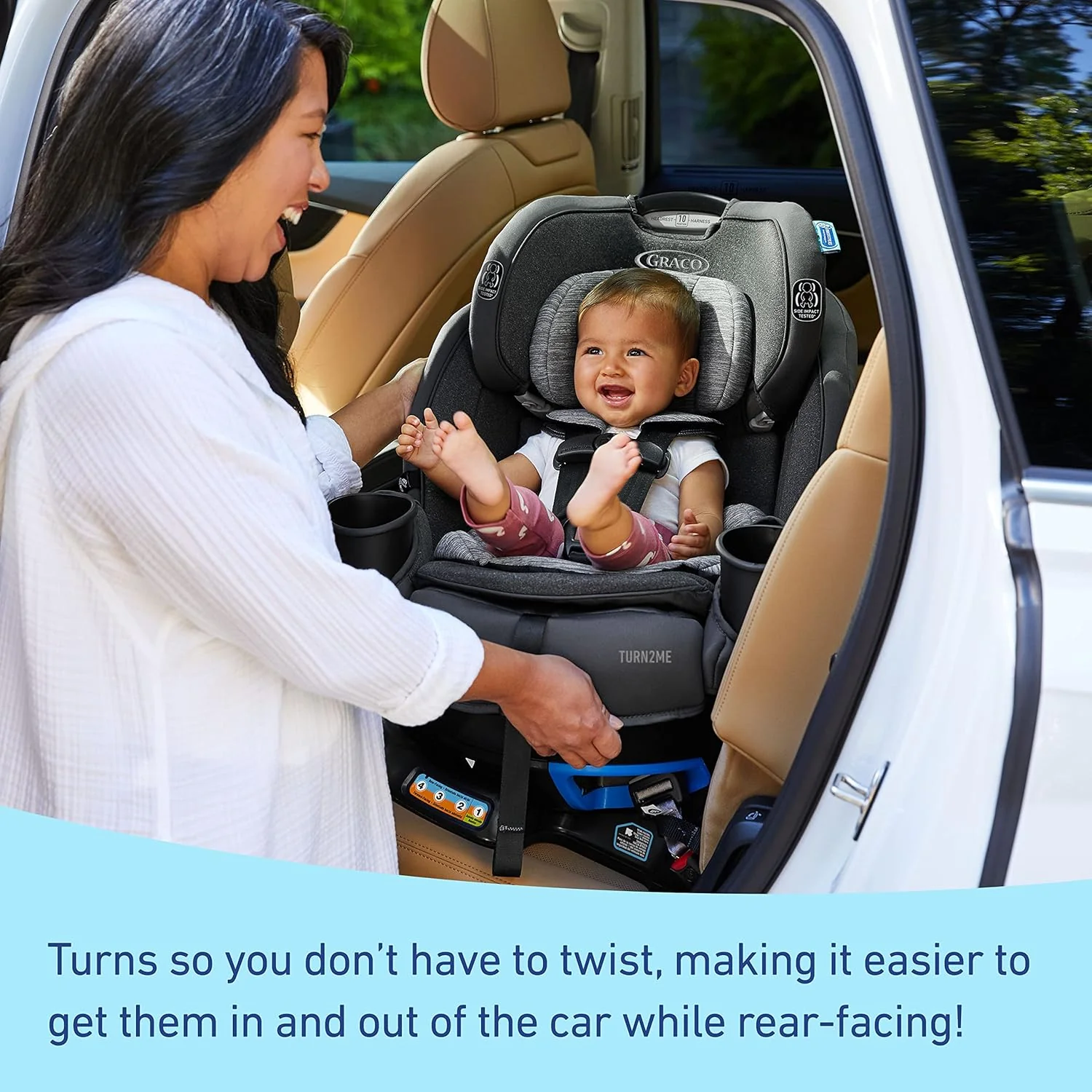 Graco Turn2Me™ 3 in 1 Rotating Car Seat - Image 7