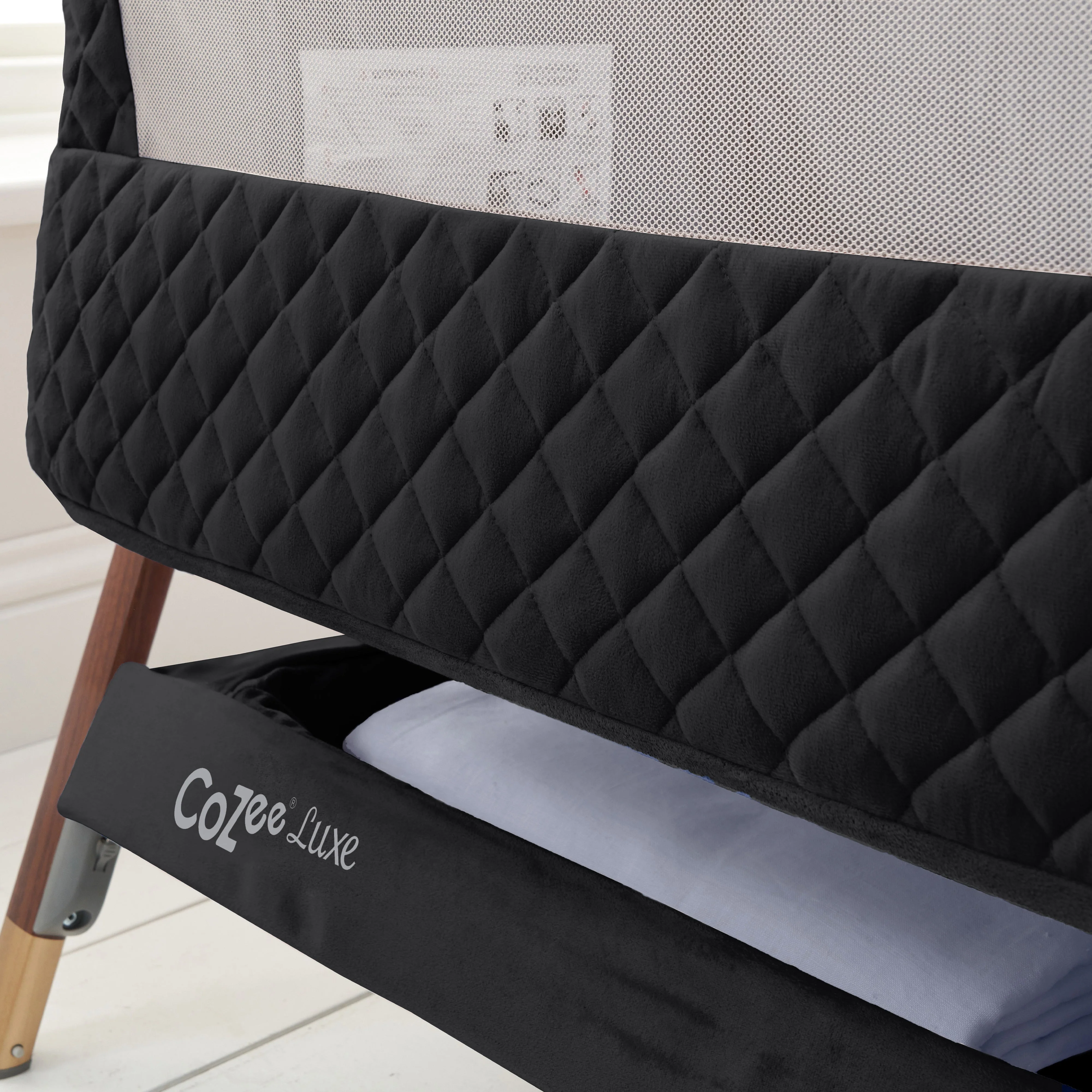 Tutti Bambini CoZee Luxe Bedside Crib - Image 10