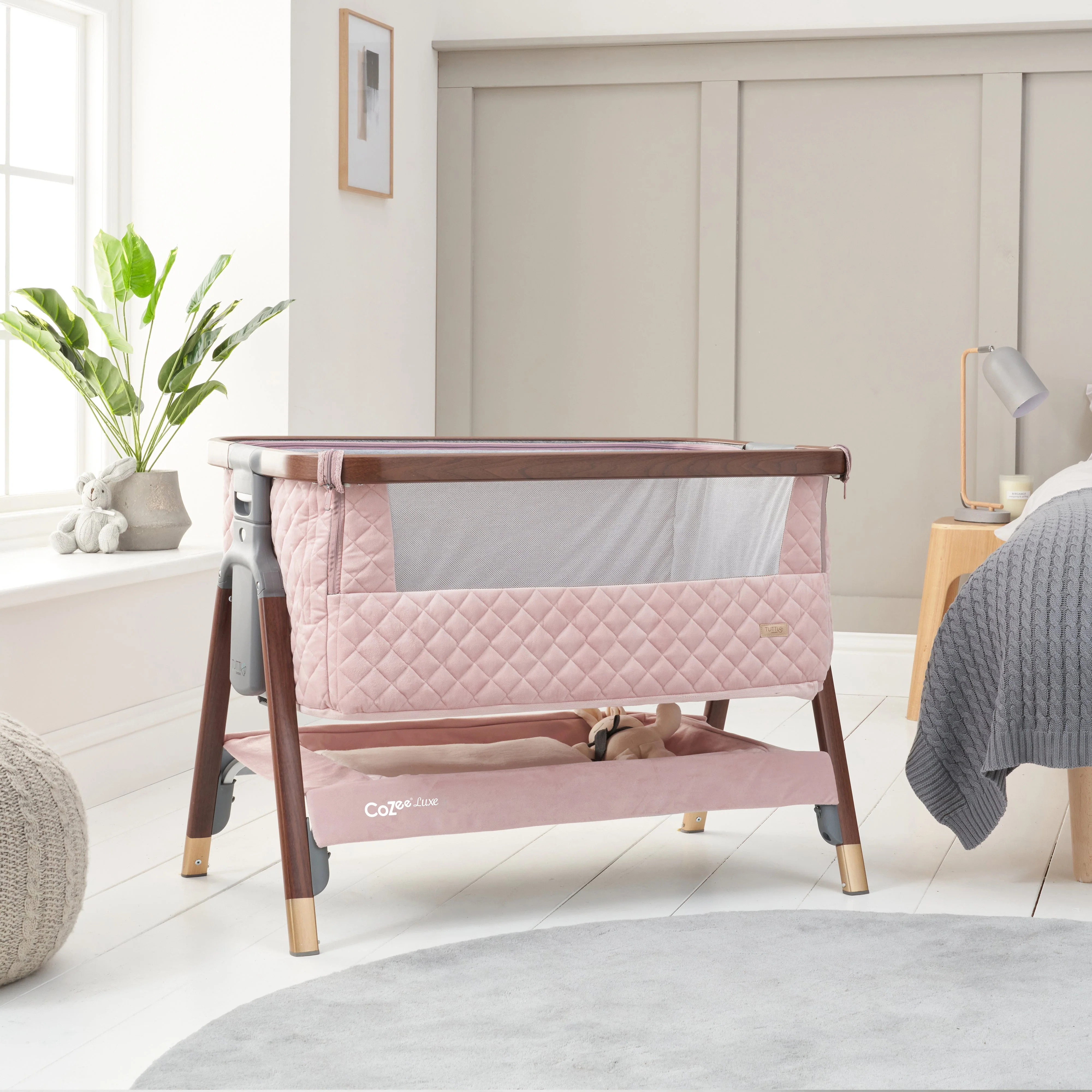 Tutti Bambini CoZee Luxe Bedside Crib - Image 17