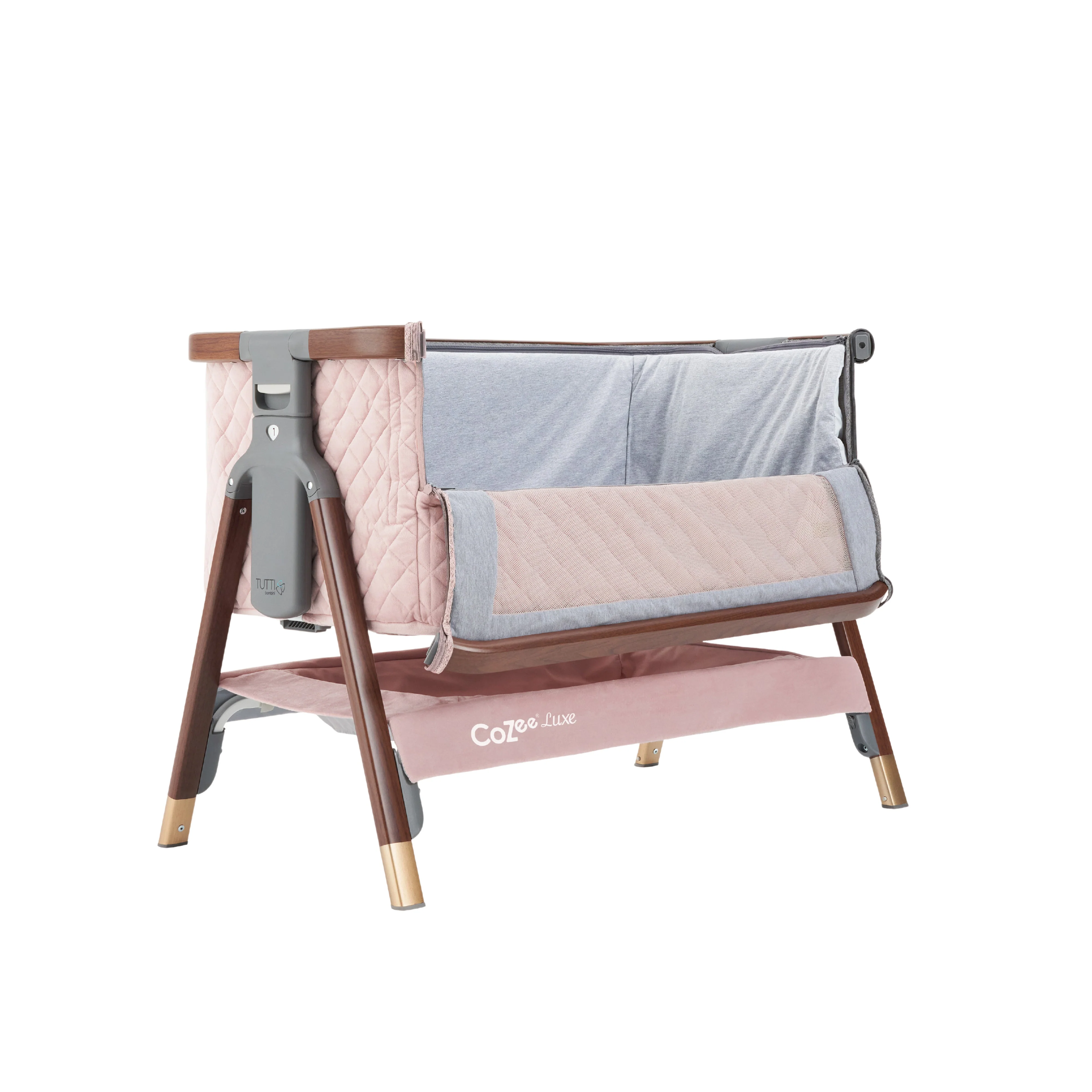 Tutti Bambini CoZee Luxe Bedside Crib - Image 19