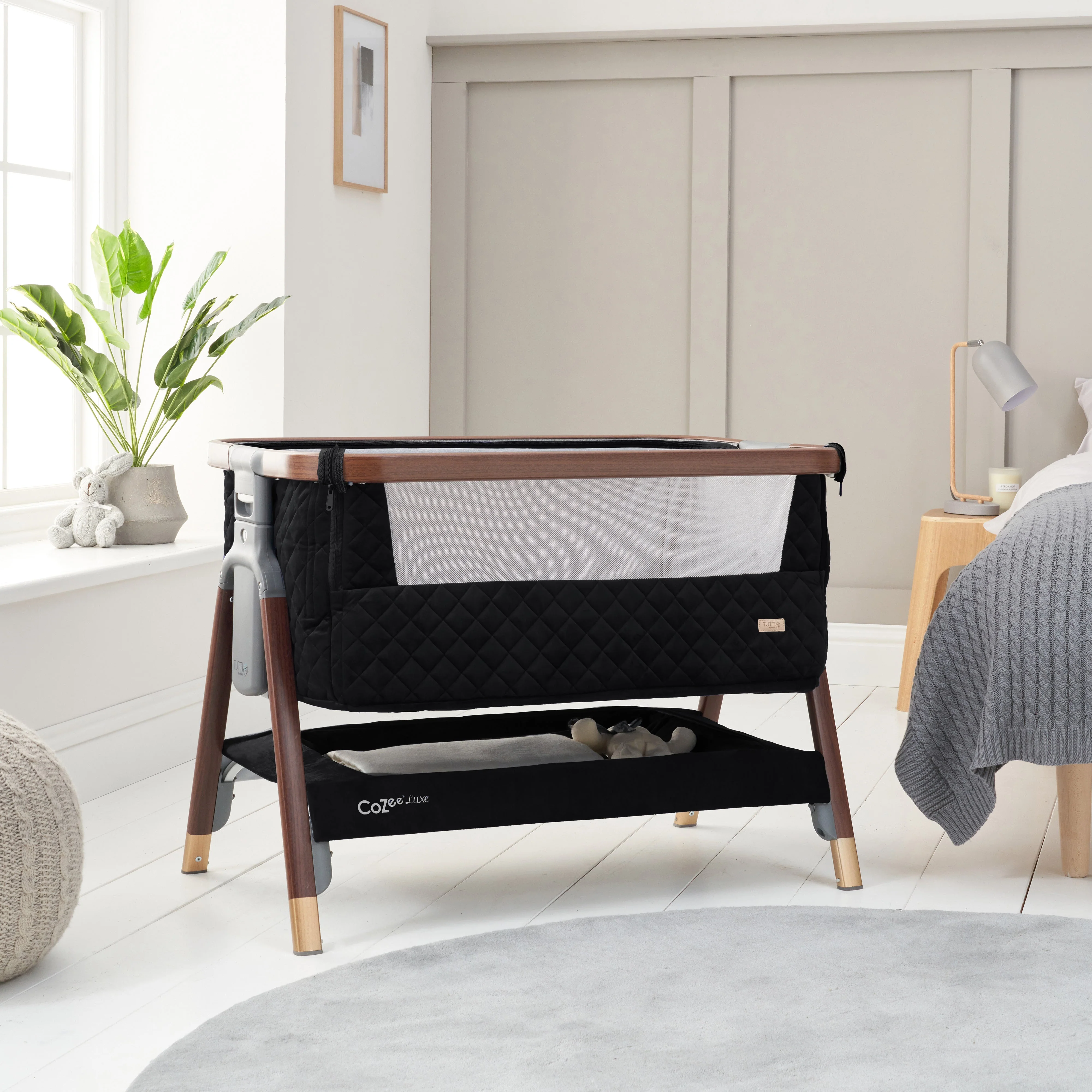 Tutti Bambini CoZee Luxe Bedside Crib - Image 3