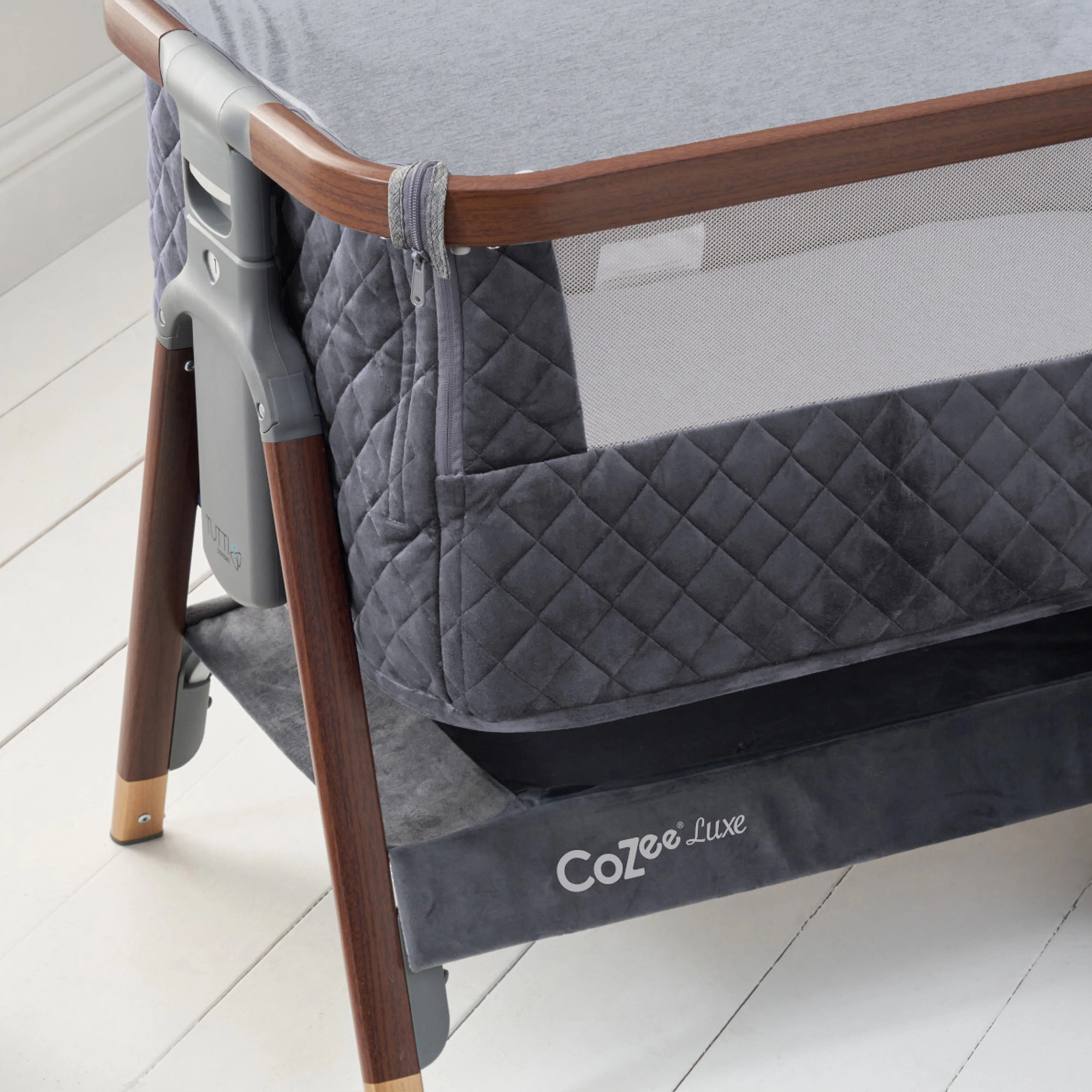 Tutti Bambini CoZee Luxe Bedside Crib - Image 33