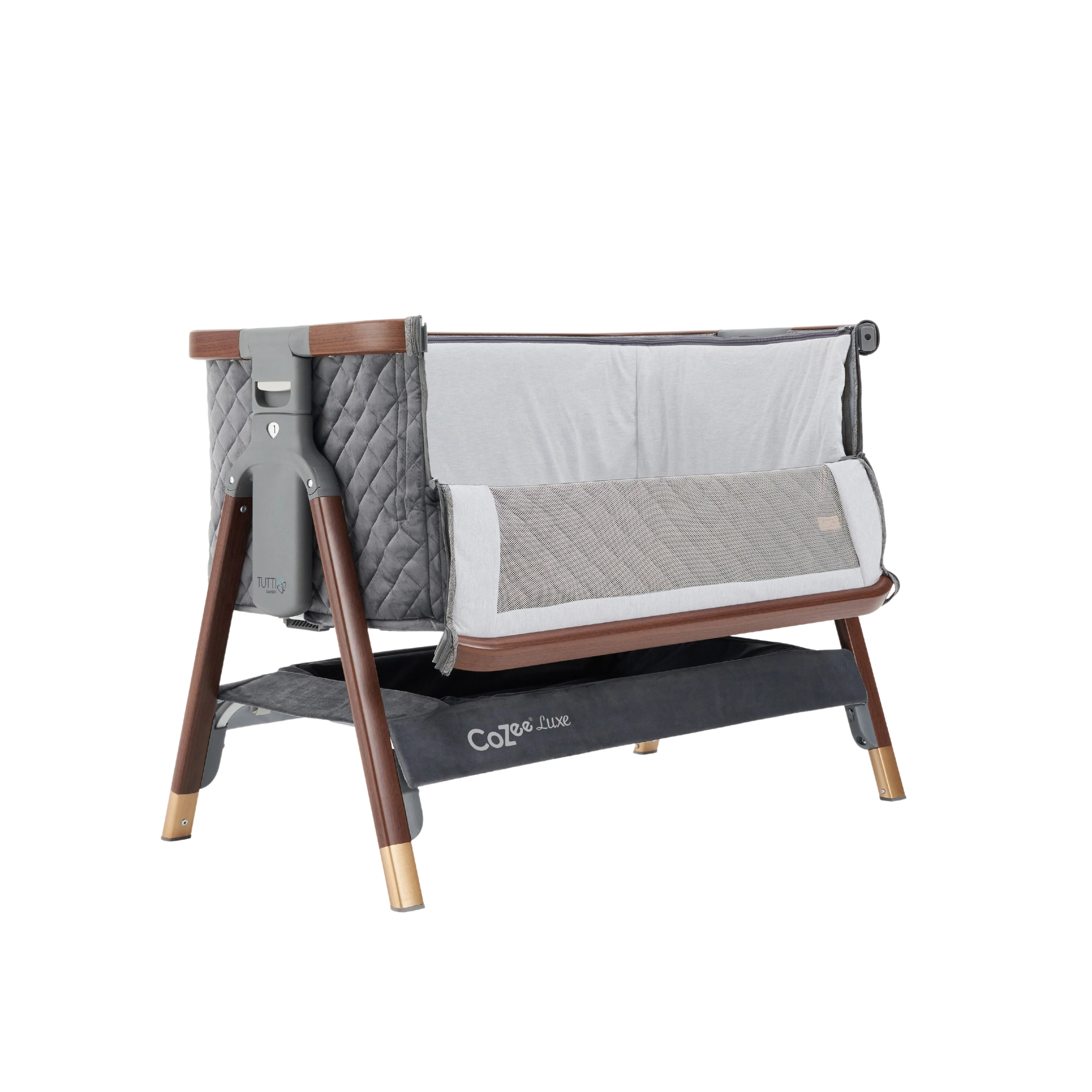 Tutti Bambini CoZee Luxe Bedside Crib - Image 38