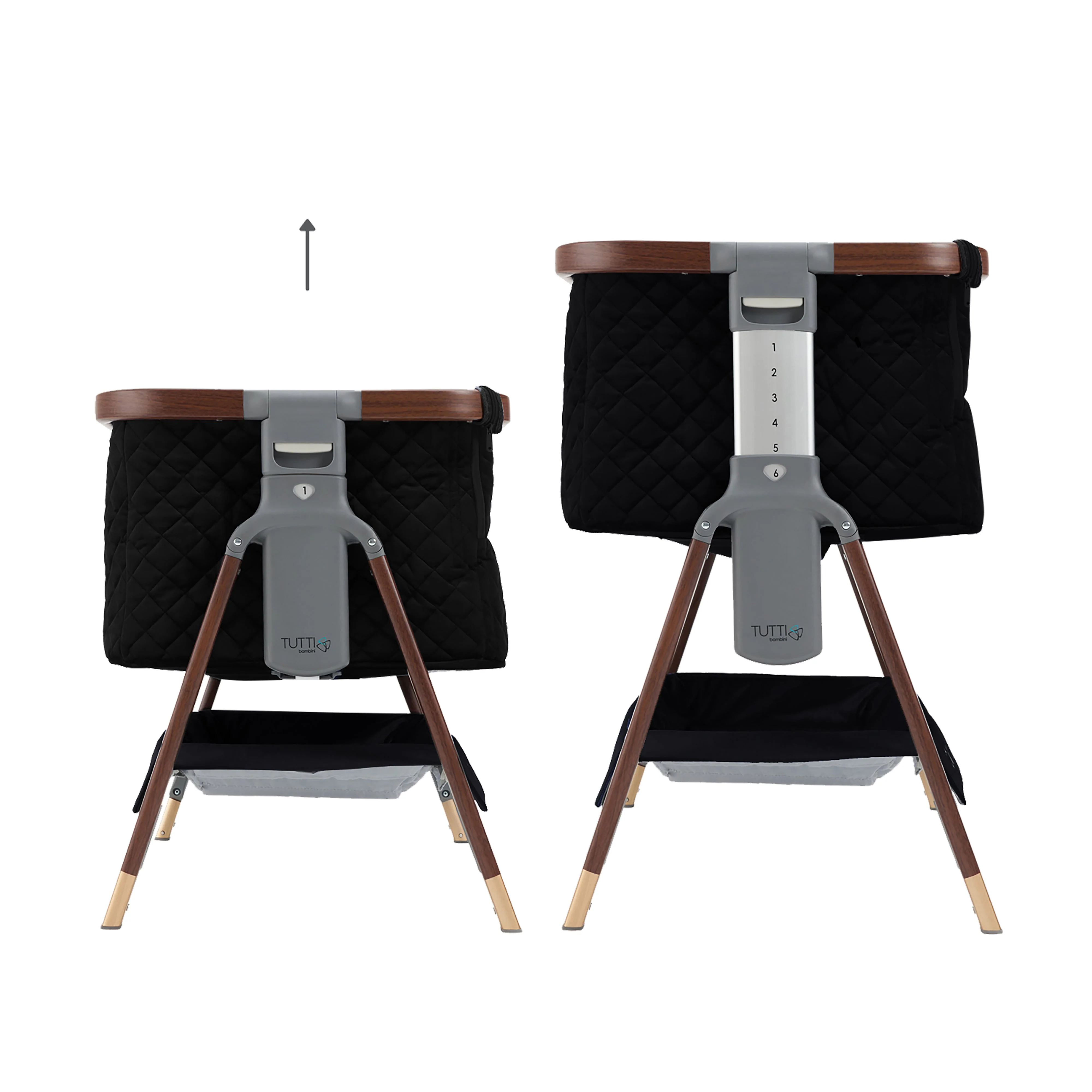 Tutti Bambini CoZee Luxe Bedside Crib - Image 7