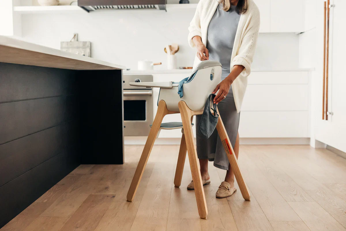 UPPAbaby High Chair Cushion in Grey - Image 6