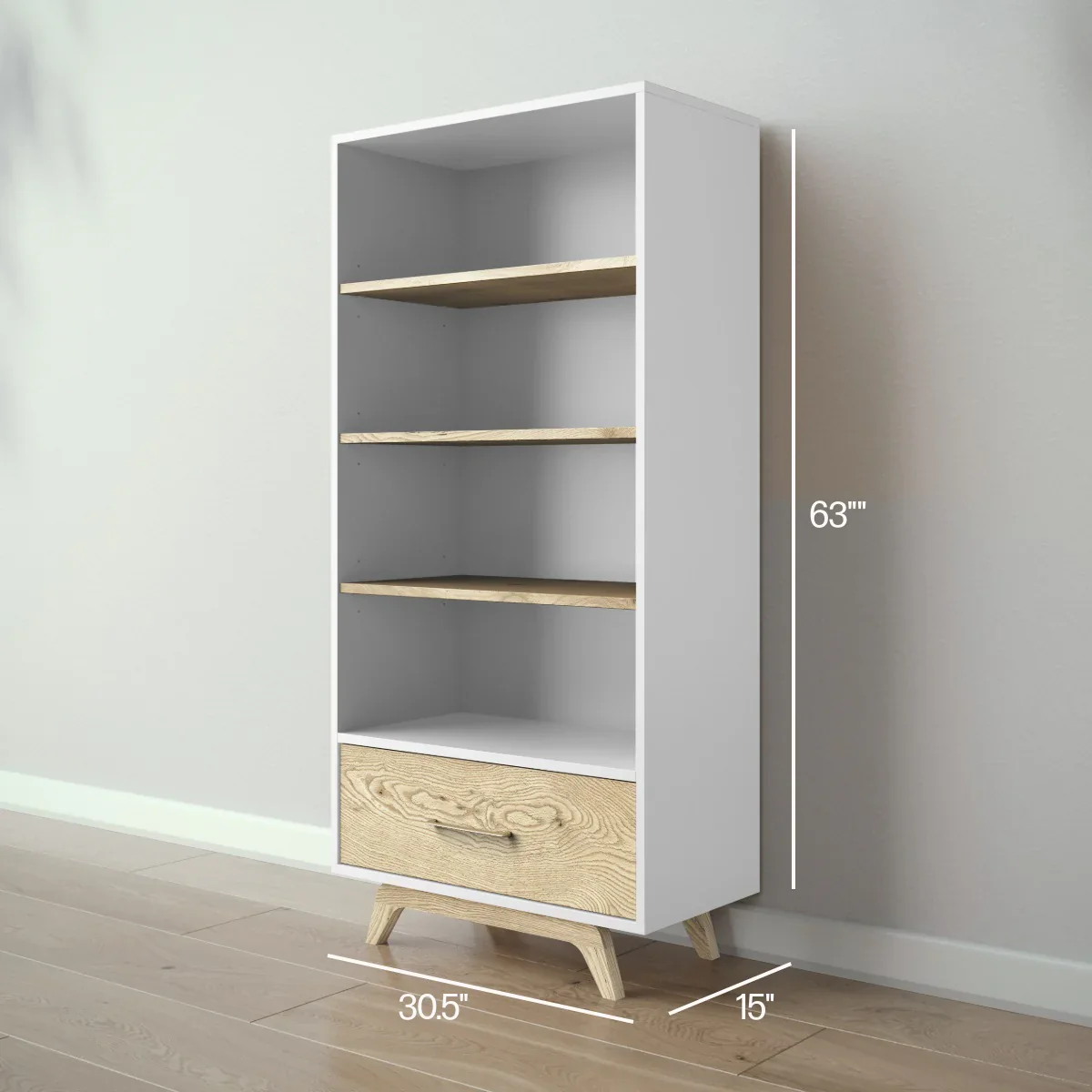 Romina Uptown Bookcase - Image 10