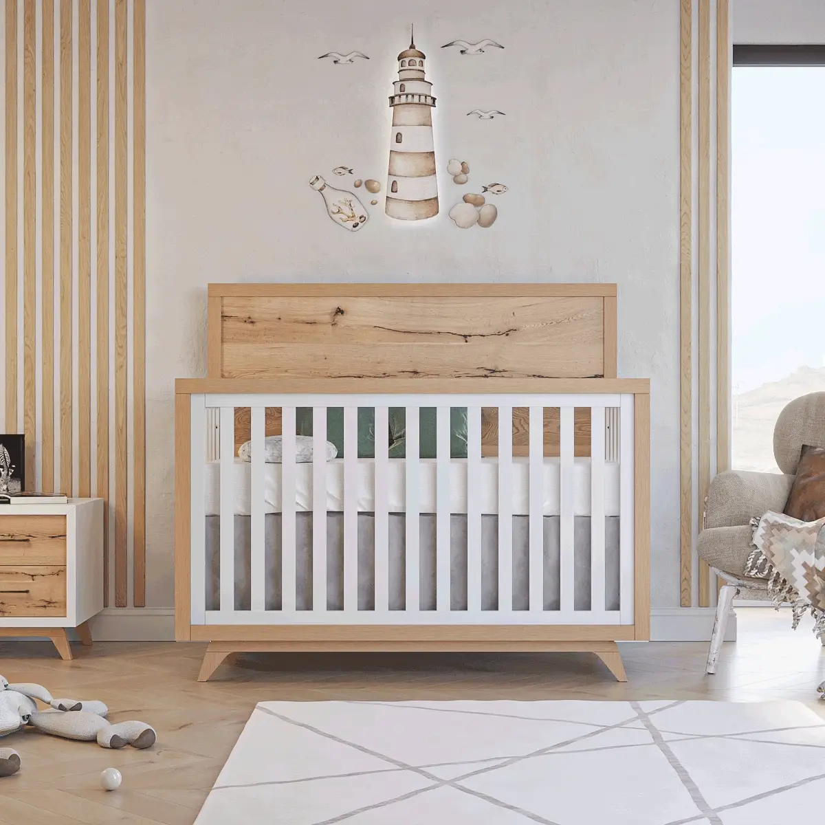 Romina Uptown Convertible Crib - Image 2