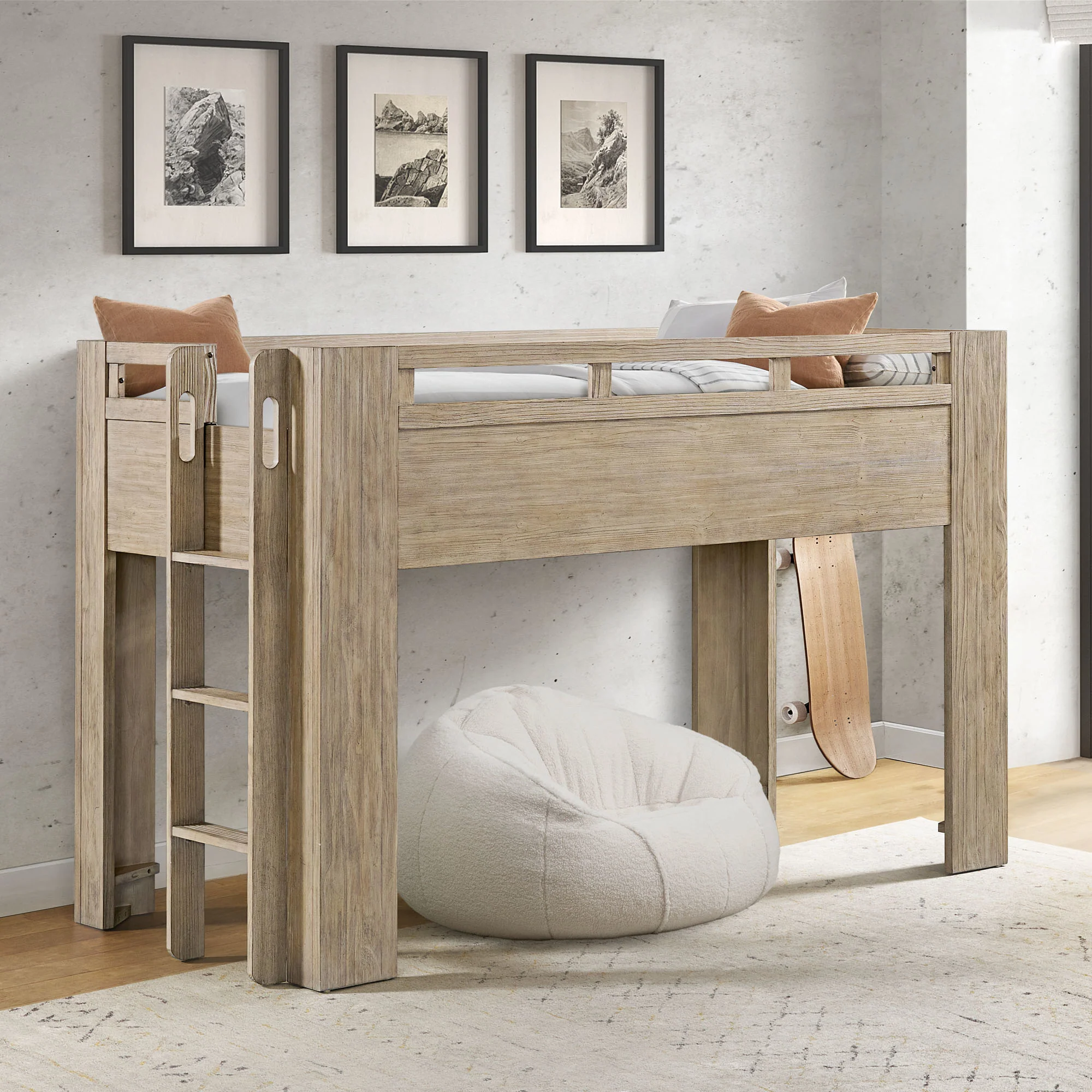 Westwood Bello Twin Low Loft Bed - Image 2