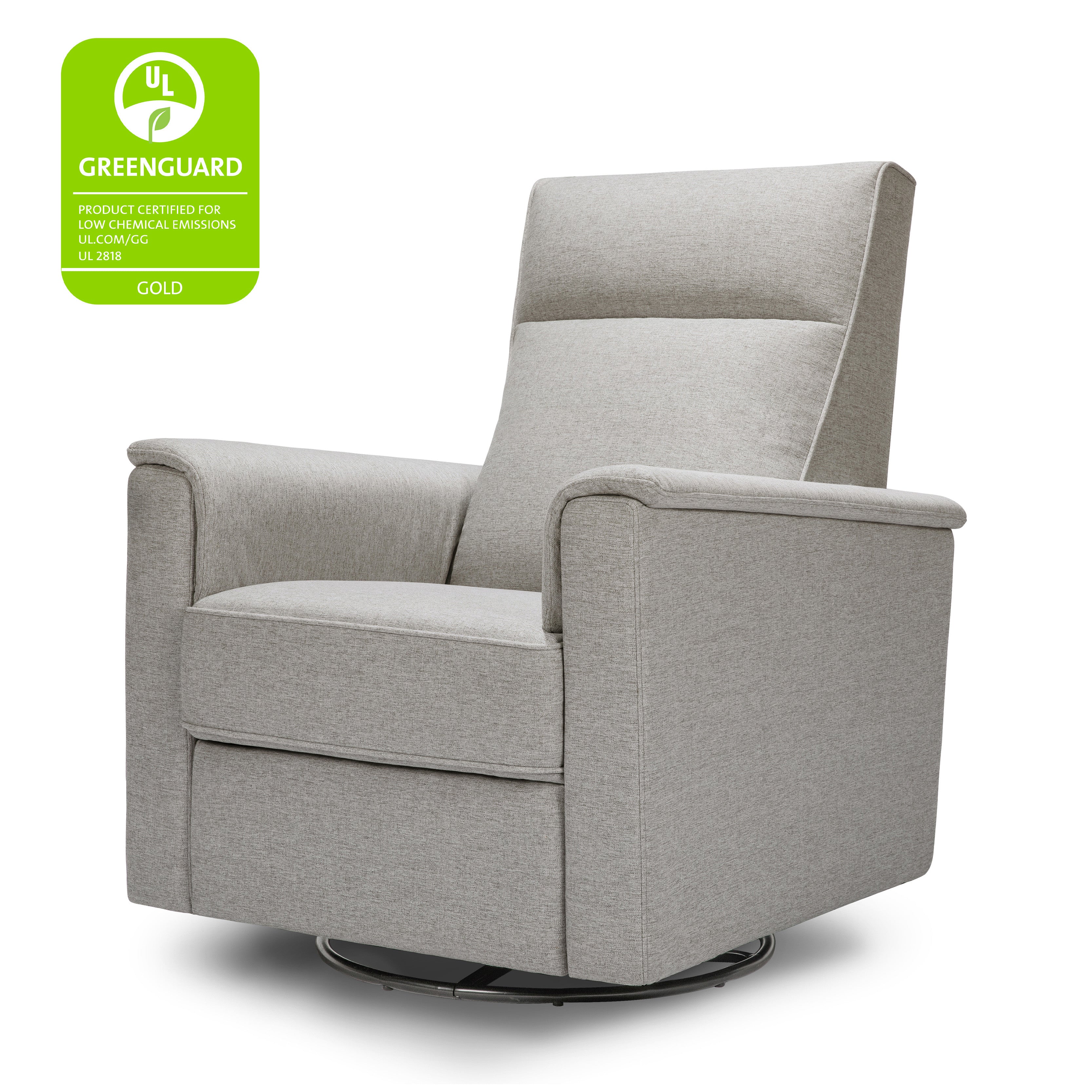 Namesake Willa Glider Recliner in Grey Eco Weave - Image 3