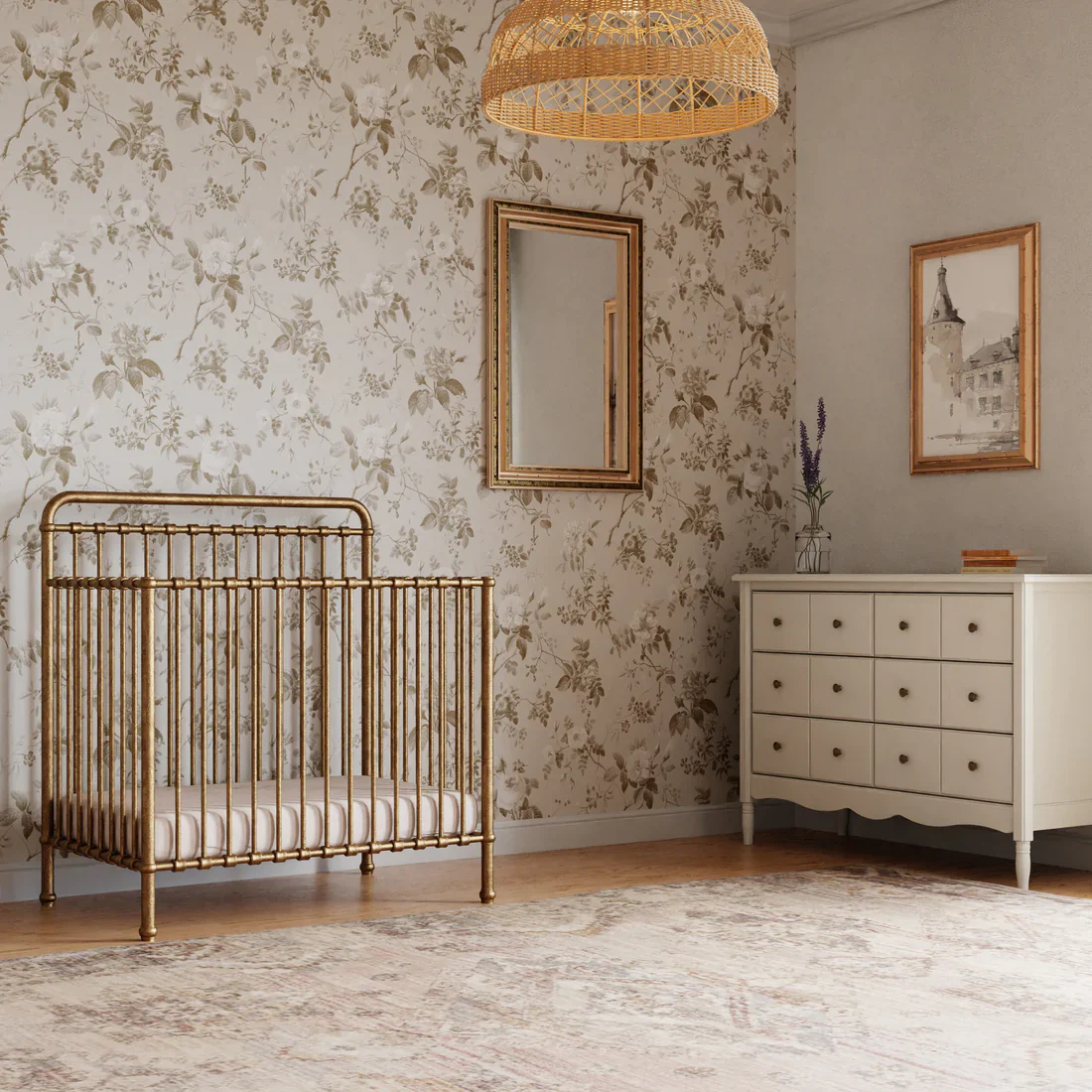 Winston 4 in 1 Convertible Mini Crib - Image 2