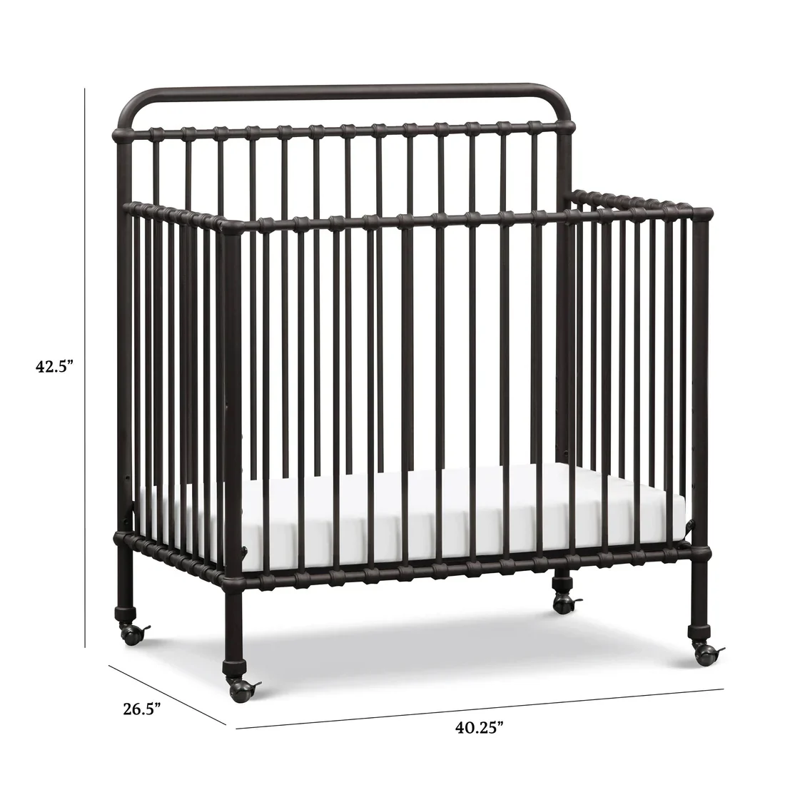 Winston 4 in 1 Convertible Mini Crib - Image 21