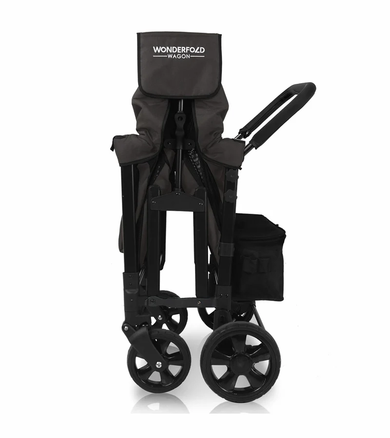 WonderFold W4 Original Four Passenger Wagon - Black - Image 3