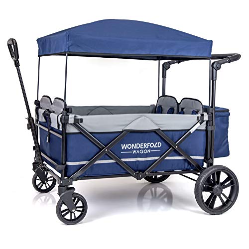 WonderFold Baby X4 Passenger Stroller Wagon - Image 5