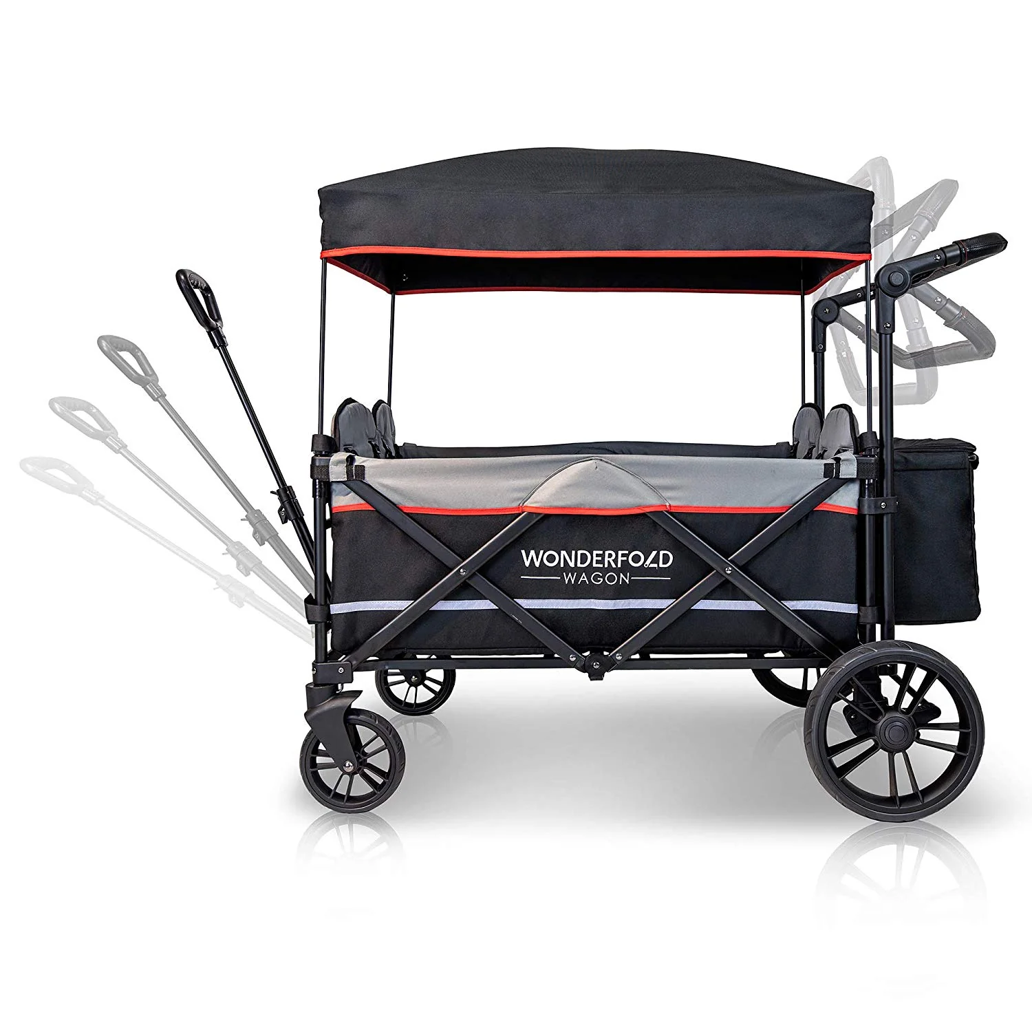 WonderFold Baby X4 Passenger Stroller Wagon - Image 7