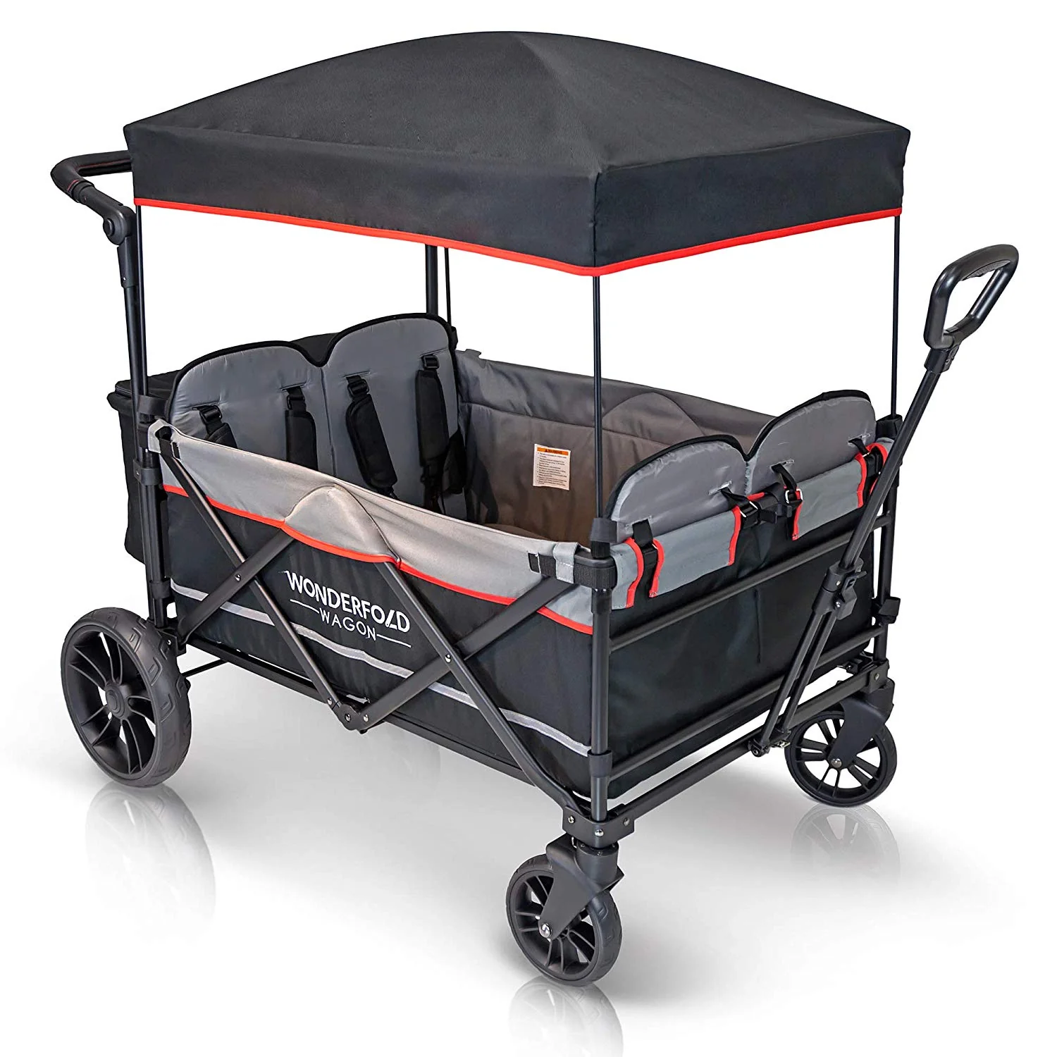 WonderFold Baby X4 Passenger Stroller Wagon - Image 8