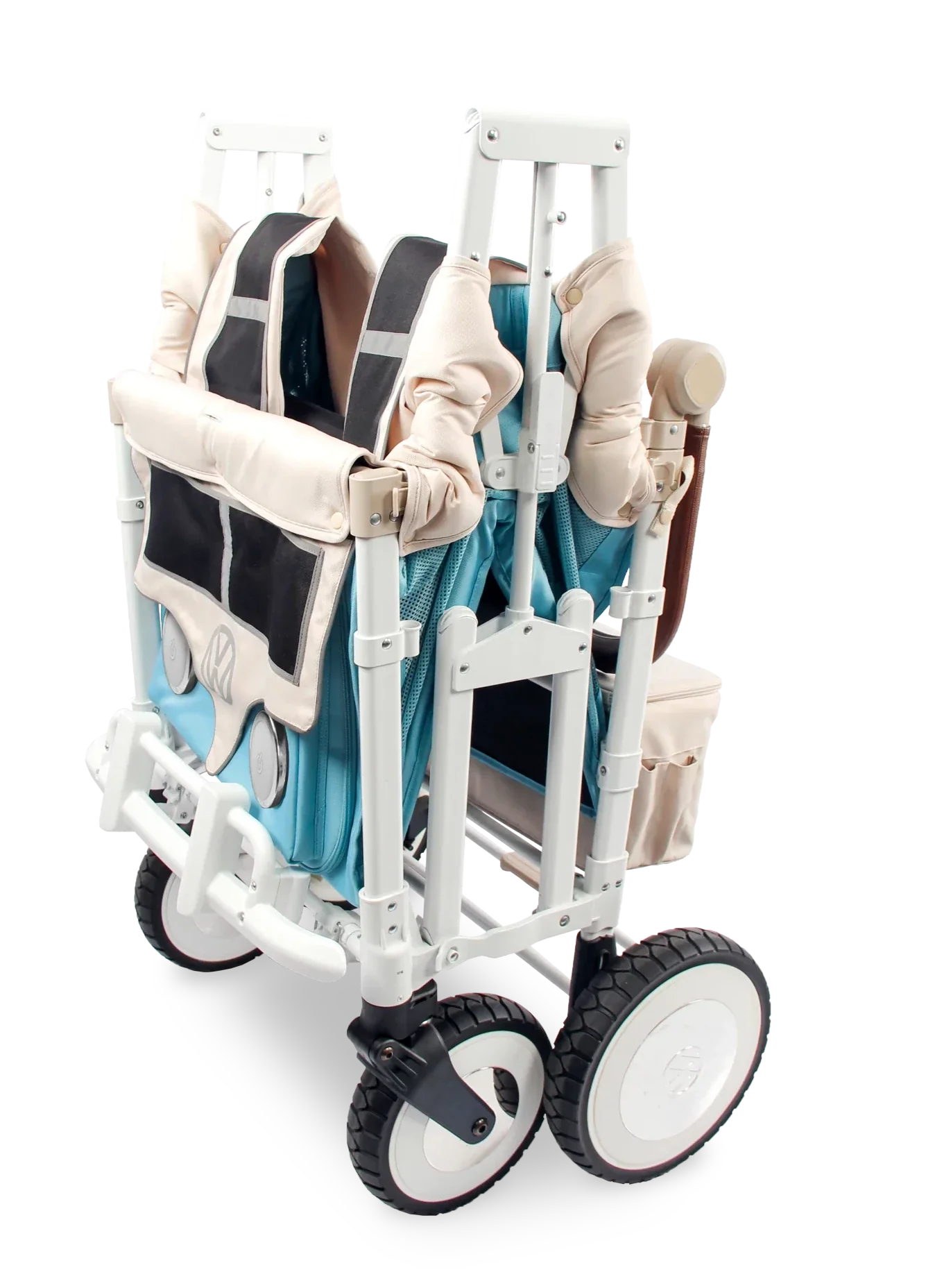 WonderFold Volkswagon Special Edition Quad Stroller Wagon - Image 9