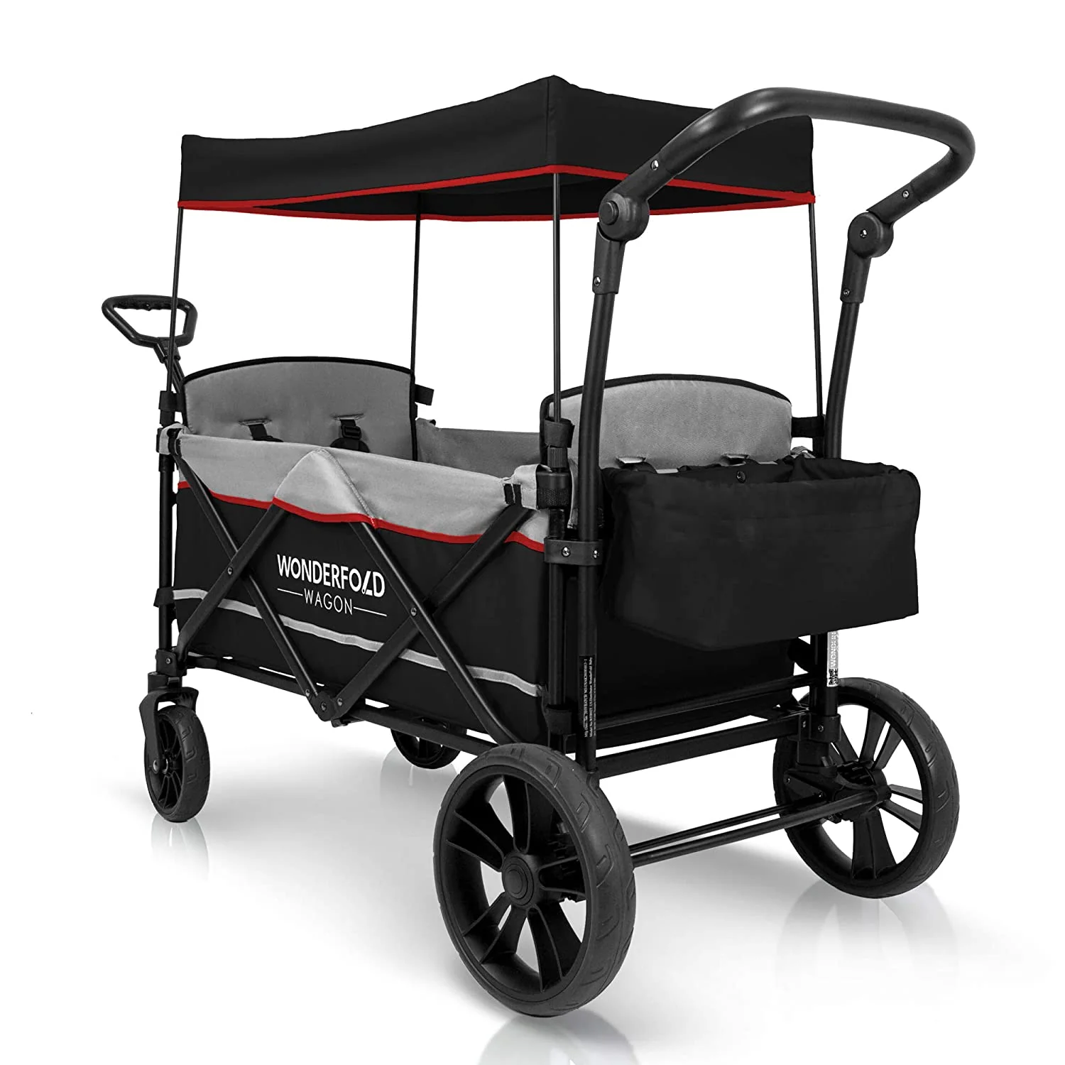 WonderFold Wagon X2 Double Stroller Wagon - Image 3